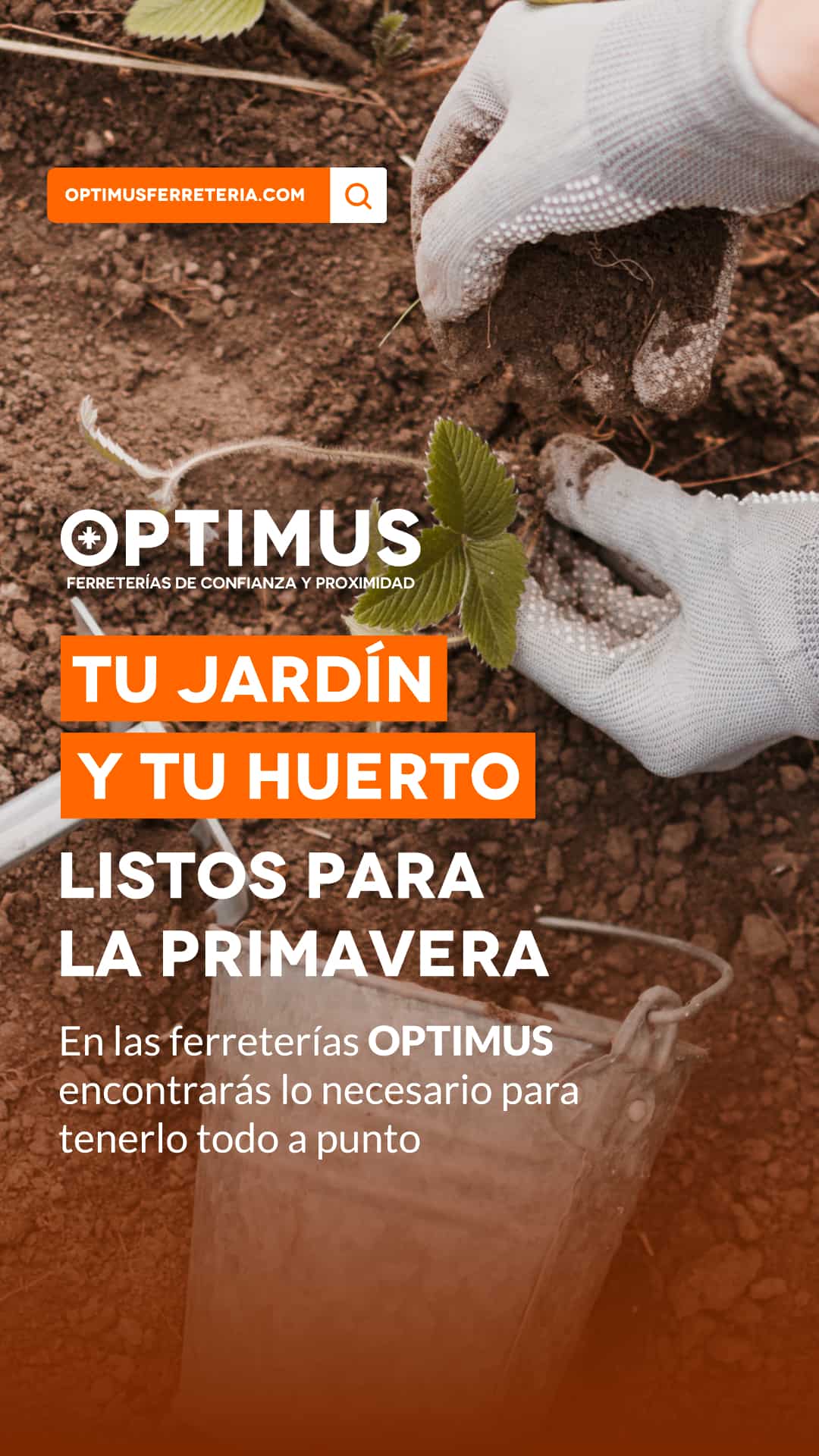 Ferreterías Optimus Facebook ad from May 15, 2026