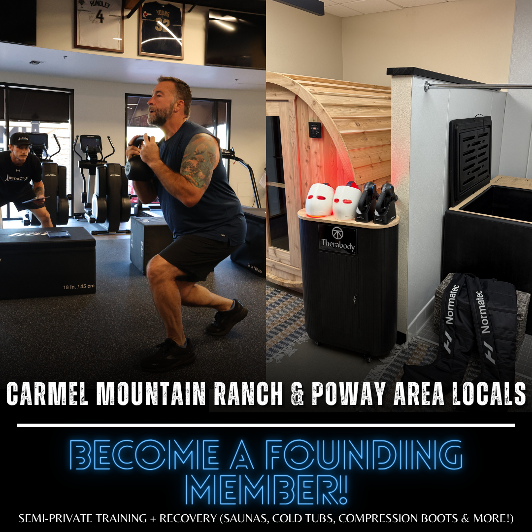Impact-X Performance San Diego Facebook ad: Limited-Time Founder's Rate Special