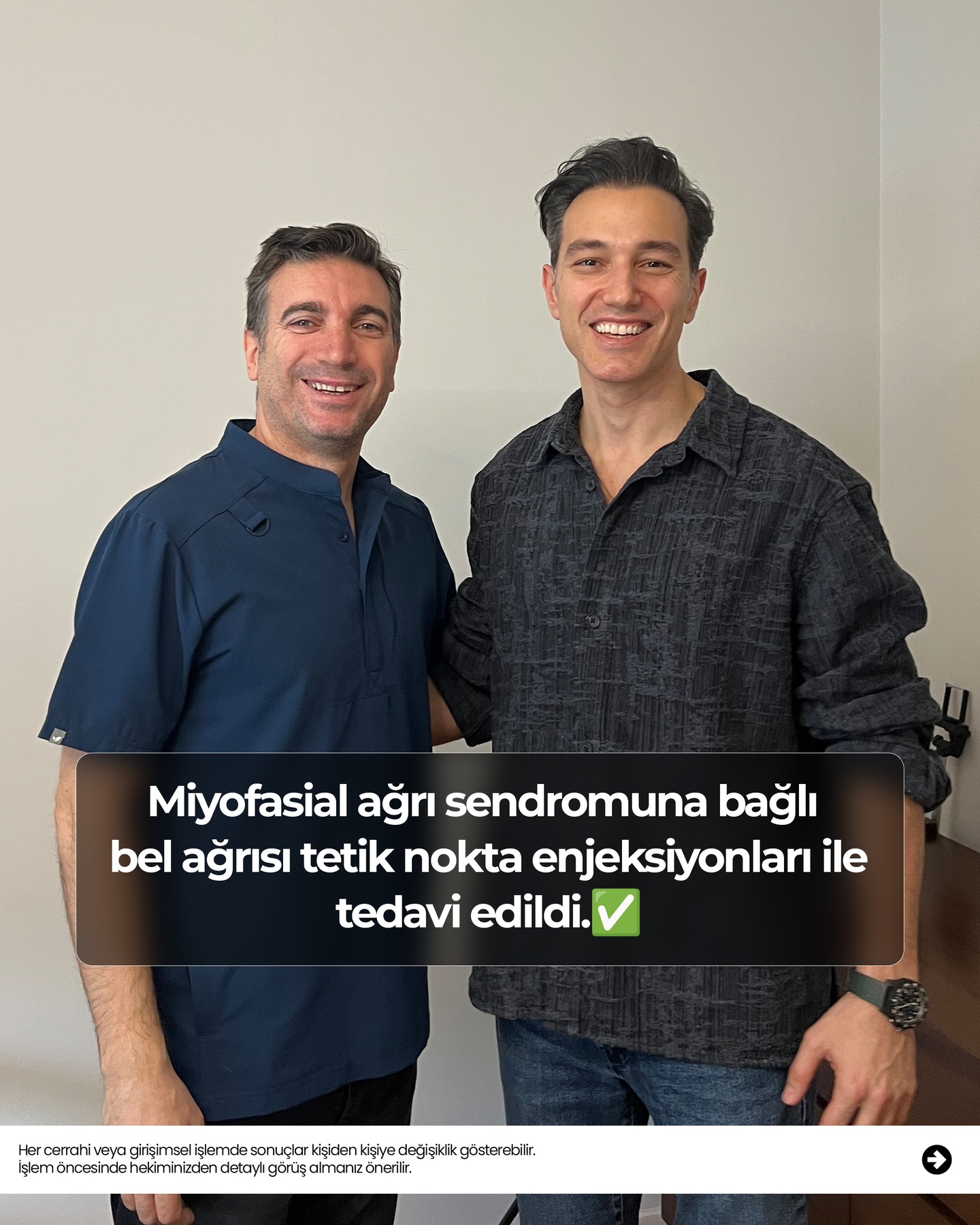 Uzm. Dr. Enis Biçerer Facebook ad: Her Bel Ağrısı Bel Fıtığı Değildir!