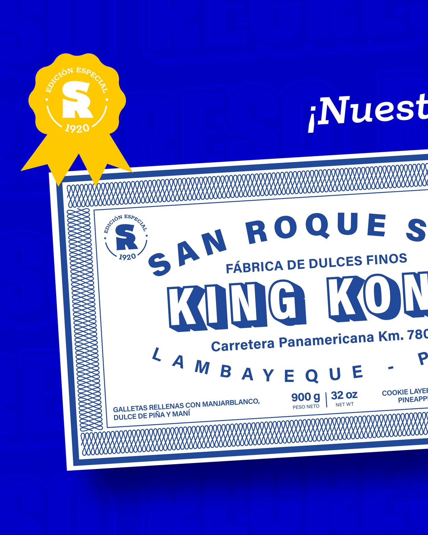 King Kong San Roque Facebook ad: Después de más de 100 años, mantenemos intacta…