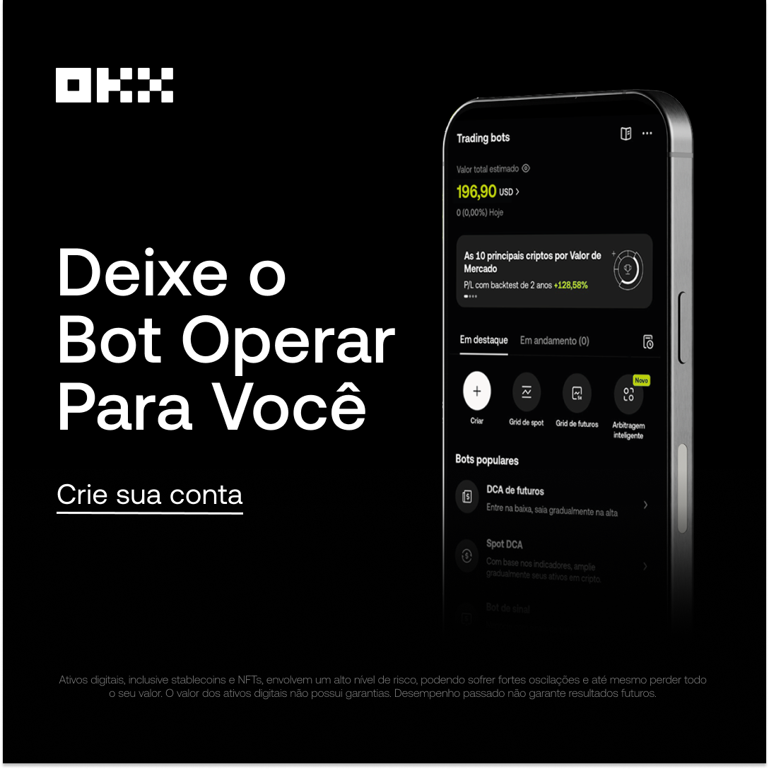 OKX Brasil Facebook ad: OKX: Buy Bitcoin BTC & Crypto