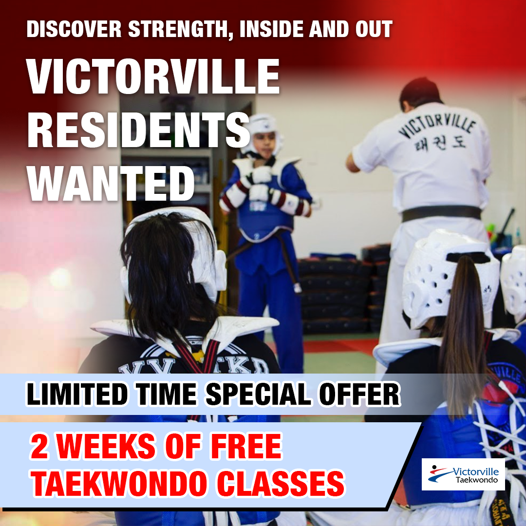 Victorville Taekwondo Academy Facebook ad