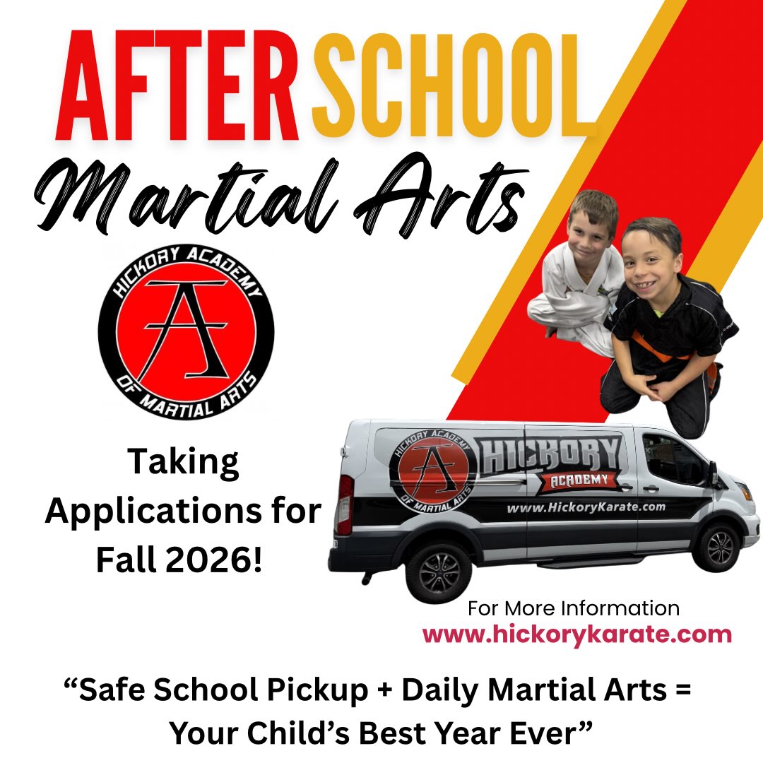 Hickory Academy of Martial Arts Facebook ad