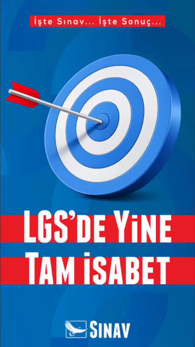 Sınav Yayınları Facebook ad: LGS’de Yine Tam İsabet!