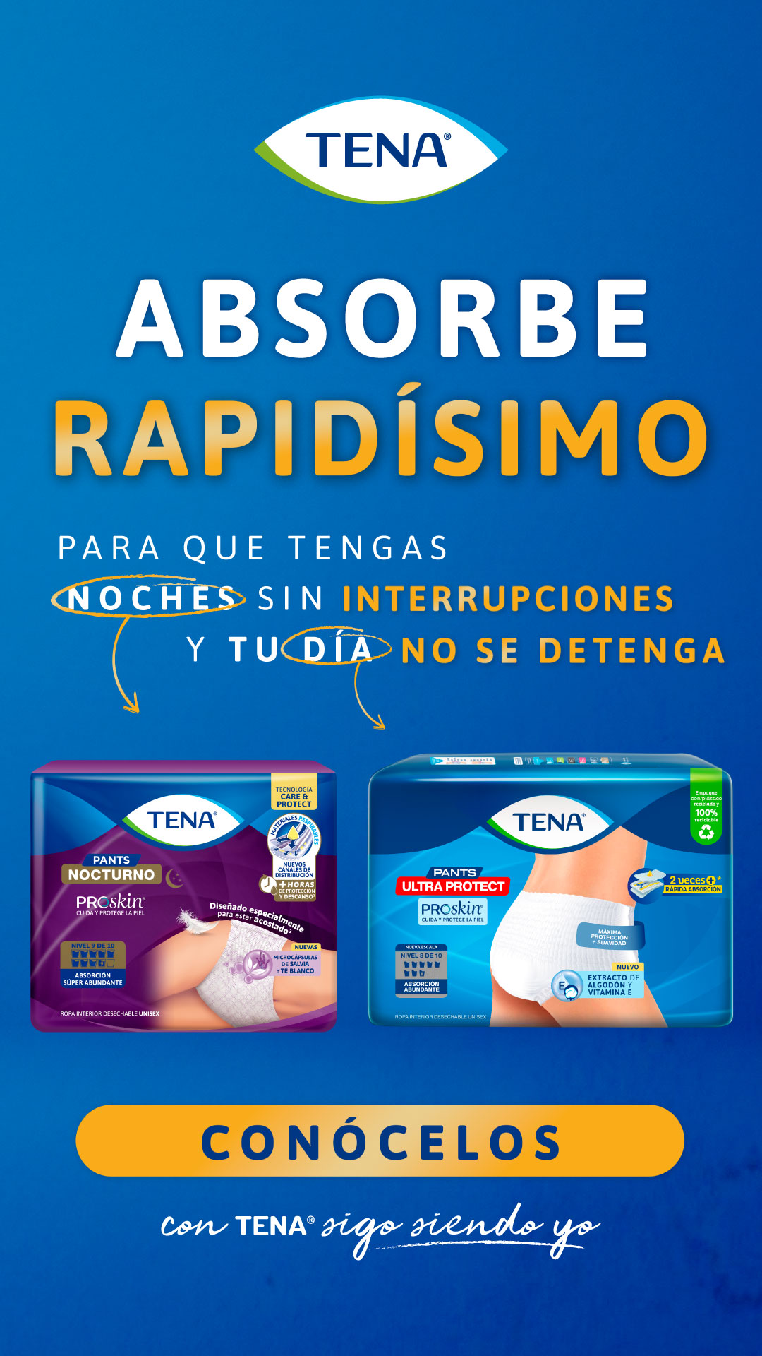 TENA Chile Facebook ad from Apr 14, 2026