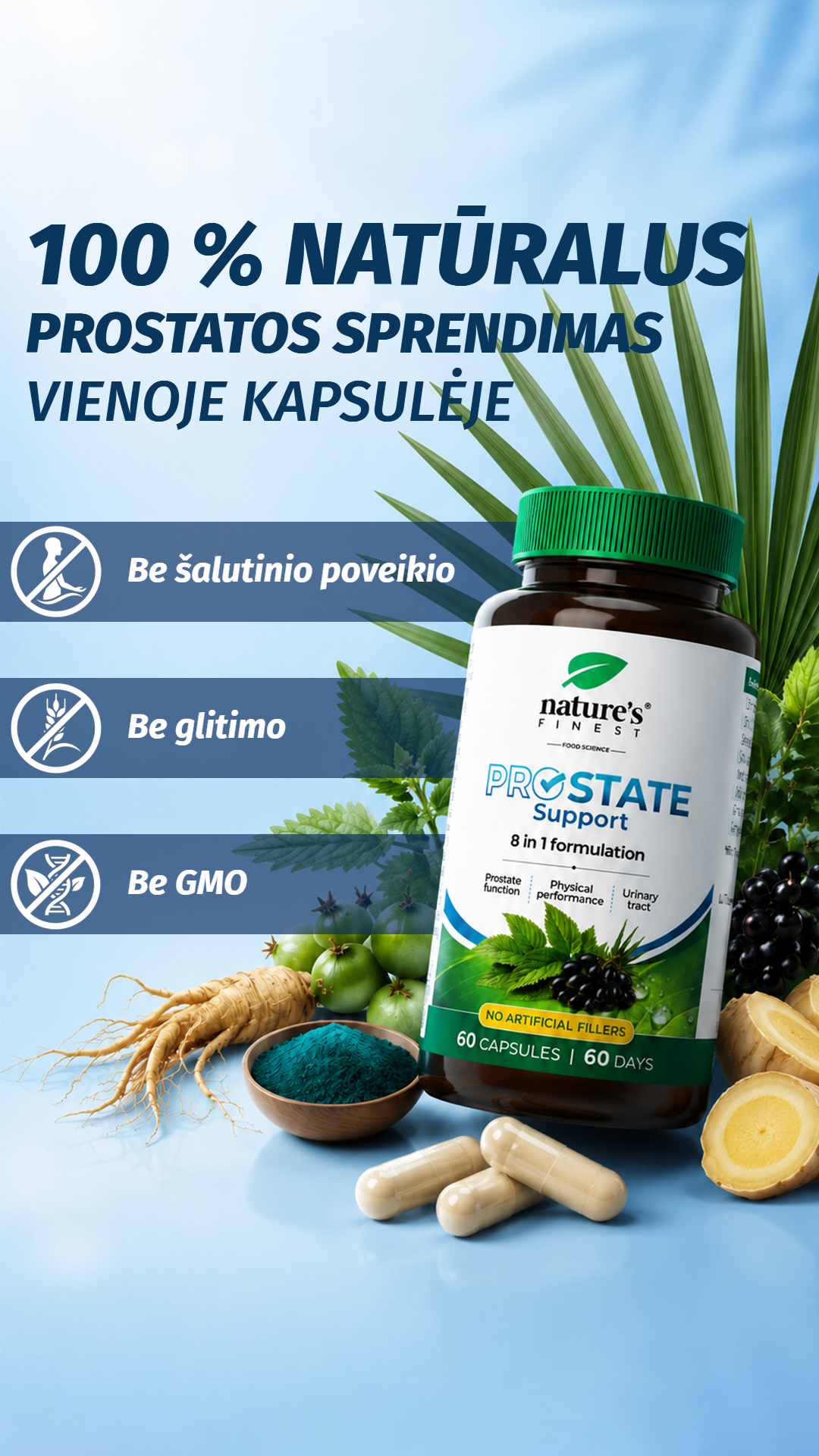 Nature's Finest Lithuania Facebook ad