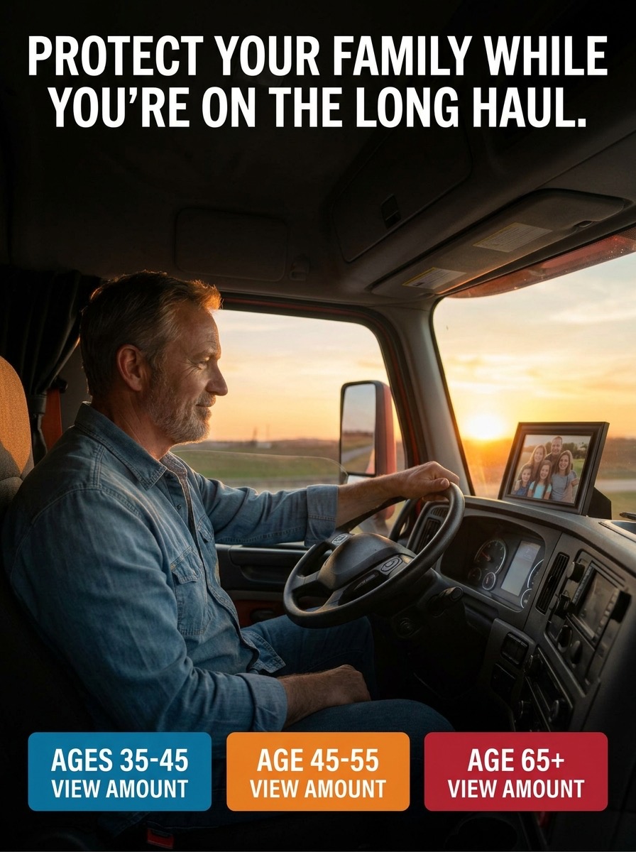 My Affordable Trucker Insurance Facebook ad