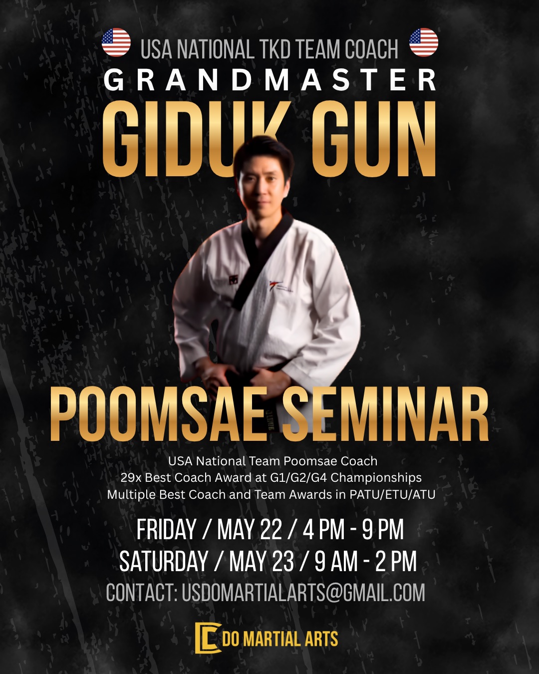 Do Martial Arts Facebook ad: ELITE POOMSAE SEMINAR ALERT