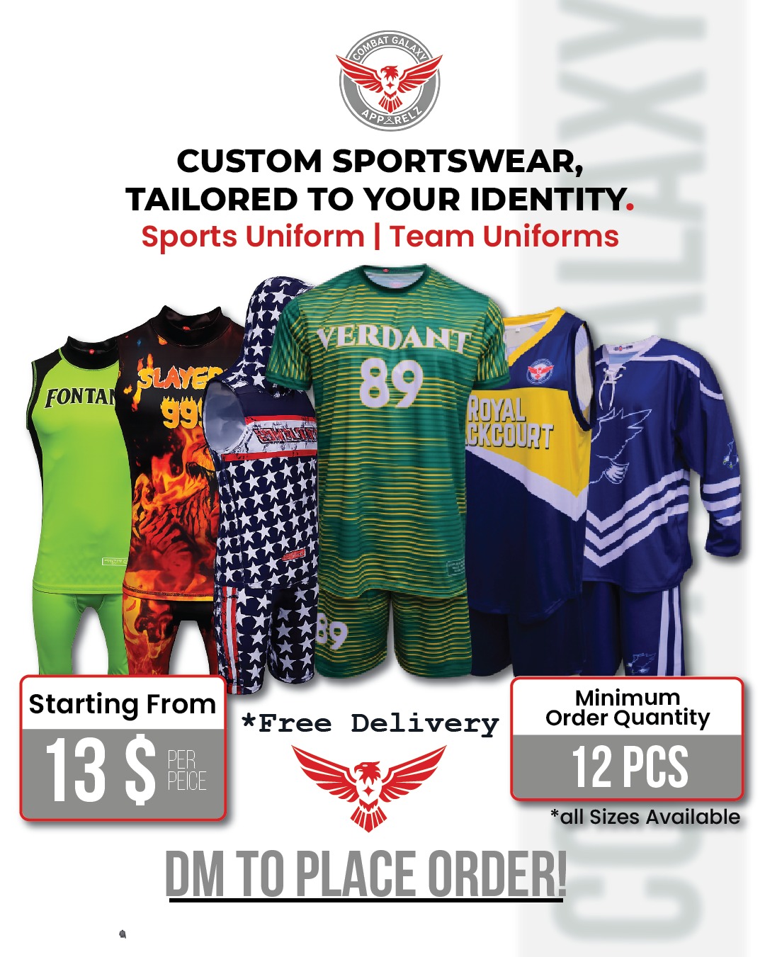 CG Apparelz Facebook ad: Ready to dominate the field in gear that’s…