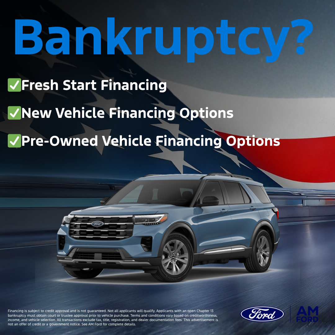 AM Ford Facebook ad: Fresh Start Financing