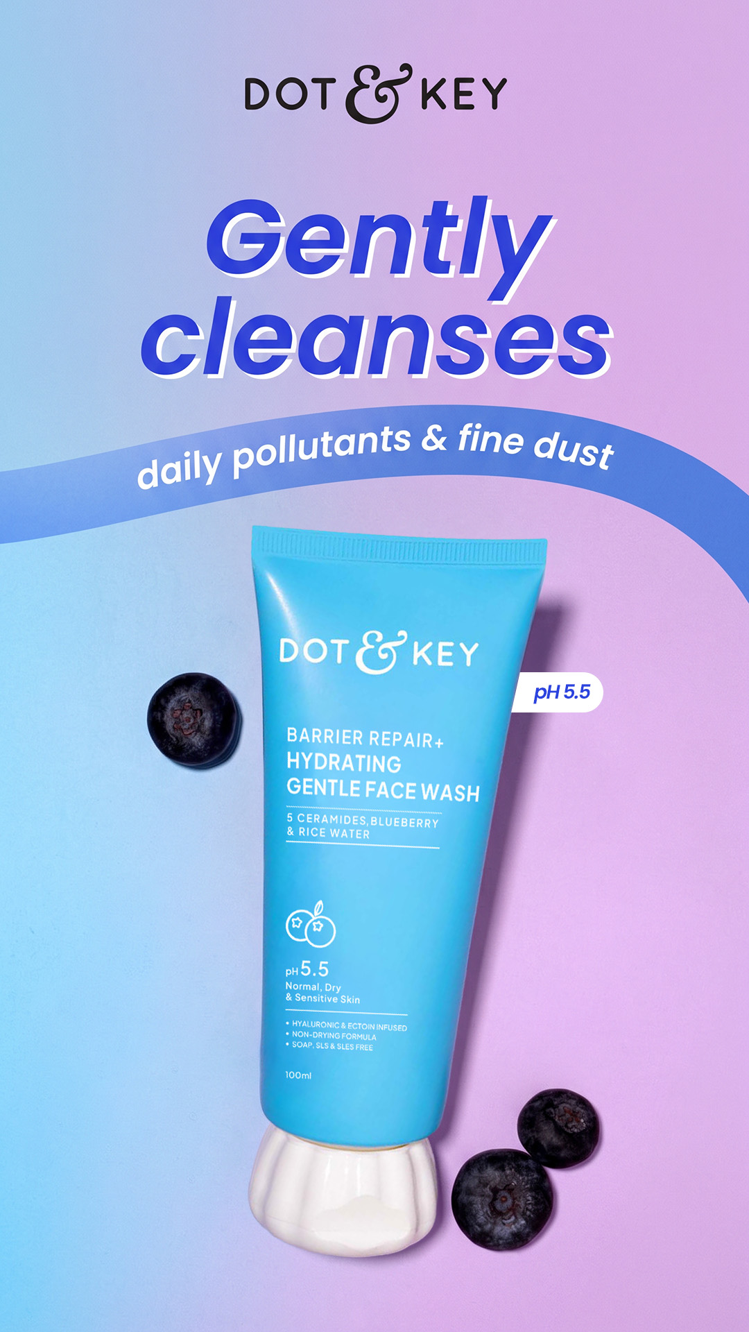 Dot & Key Facebook ad
