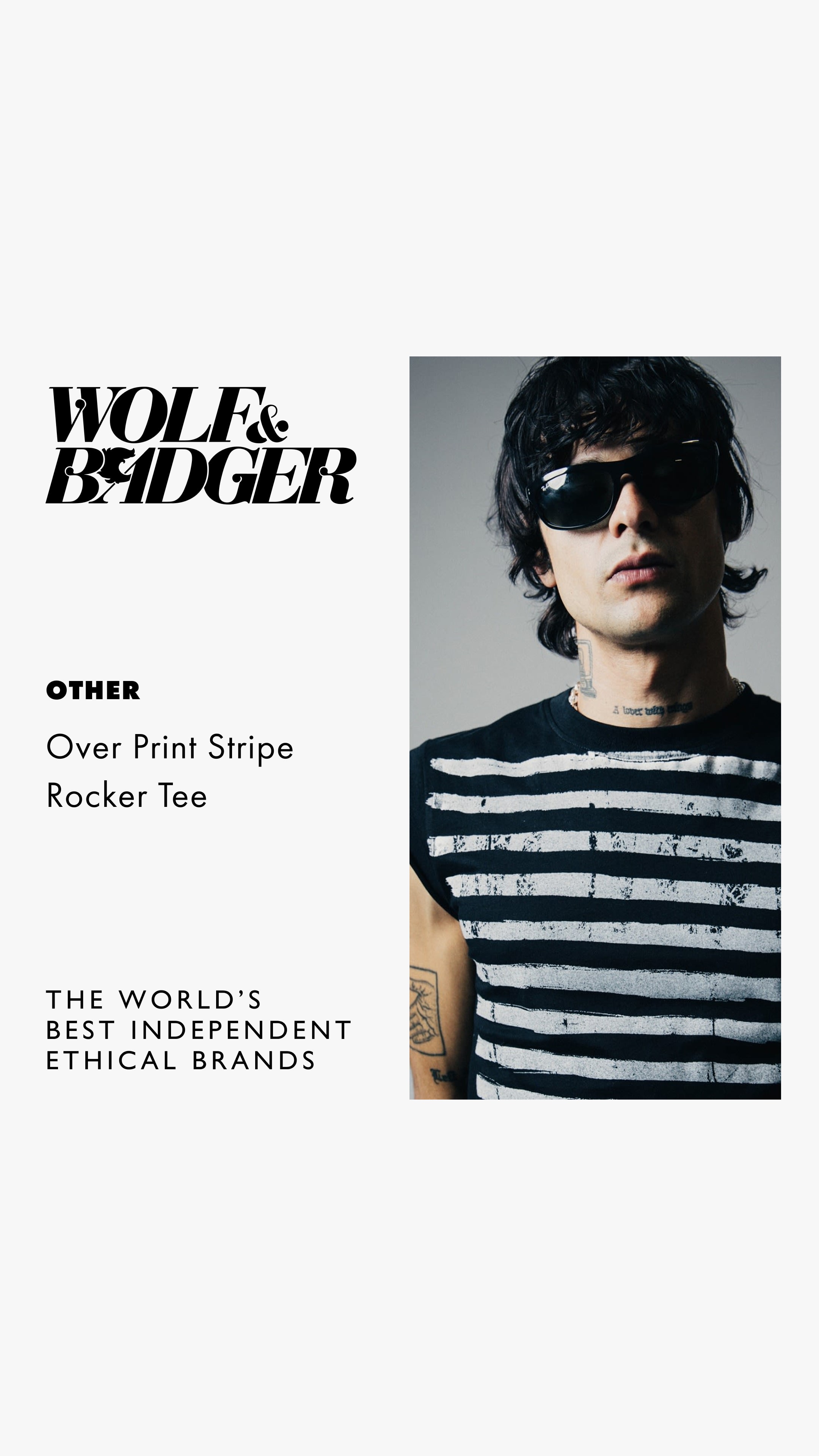 Wolf & Badger Facebook ad