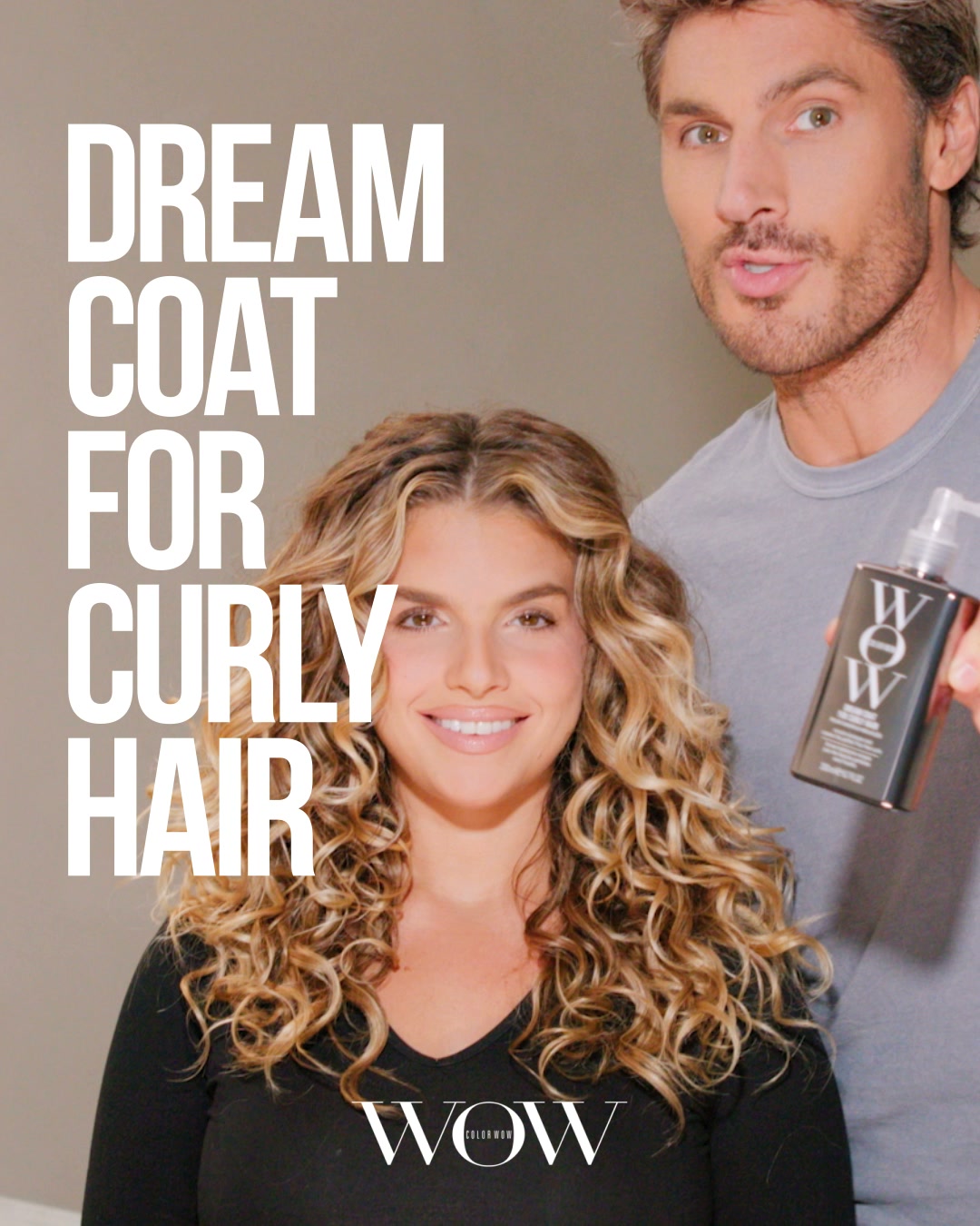 Color Wow Facebook ad: The Secret to Frizz-Free Curls