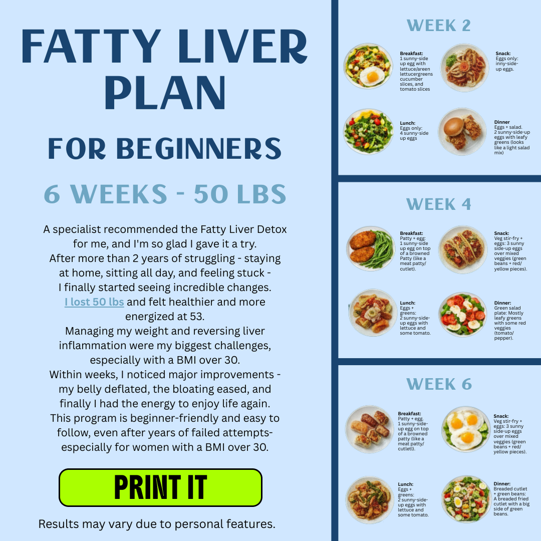 28 - Day Fatty Liver Detox Challenge Facebook ad