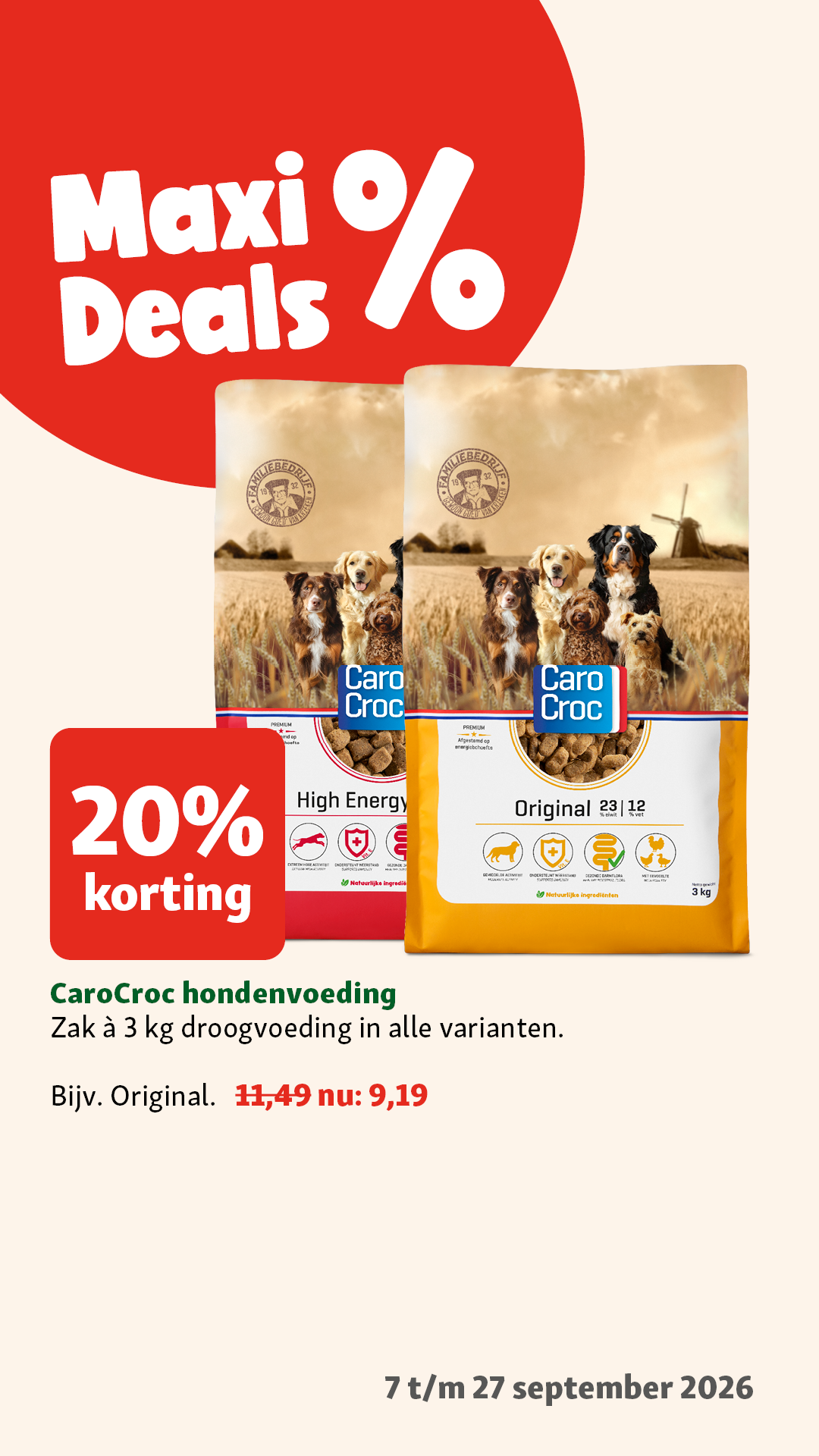 Maxi Zoo Nederland Facebook ad