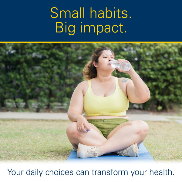 MyMichigan Health Facebook ad: Better health starts with small, sustainable changes.