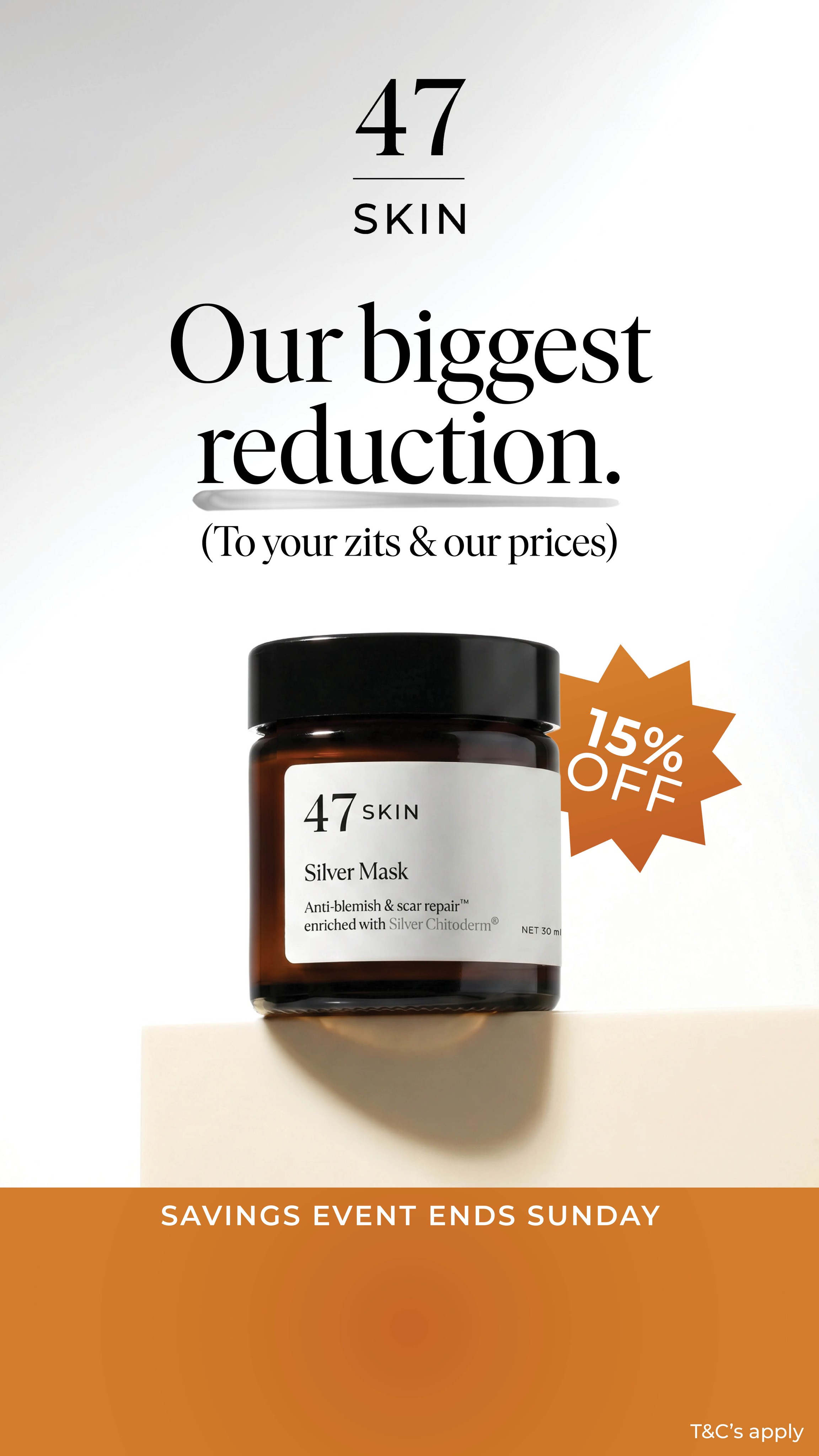 47Skin Facebook ad