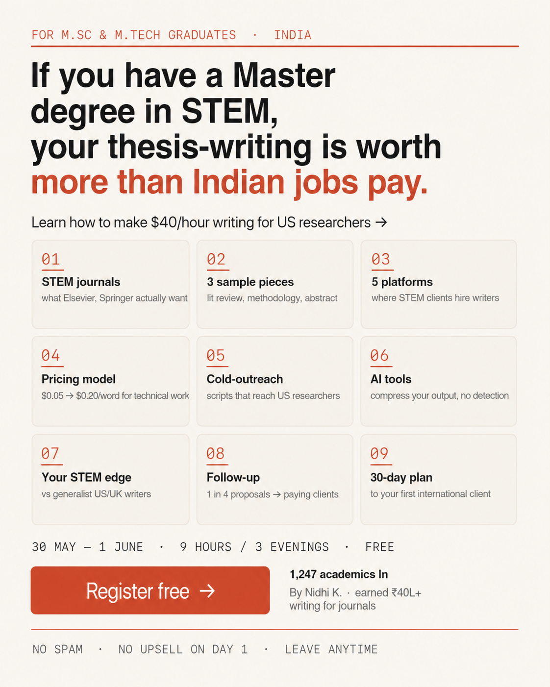 Skill Arbitrage Facebook ad