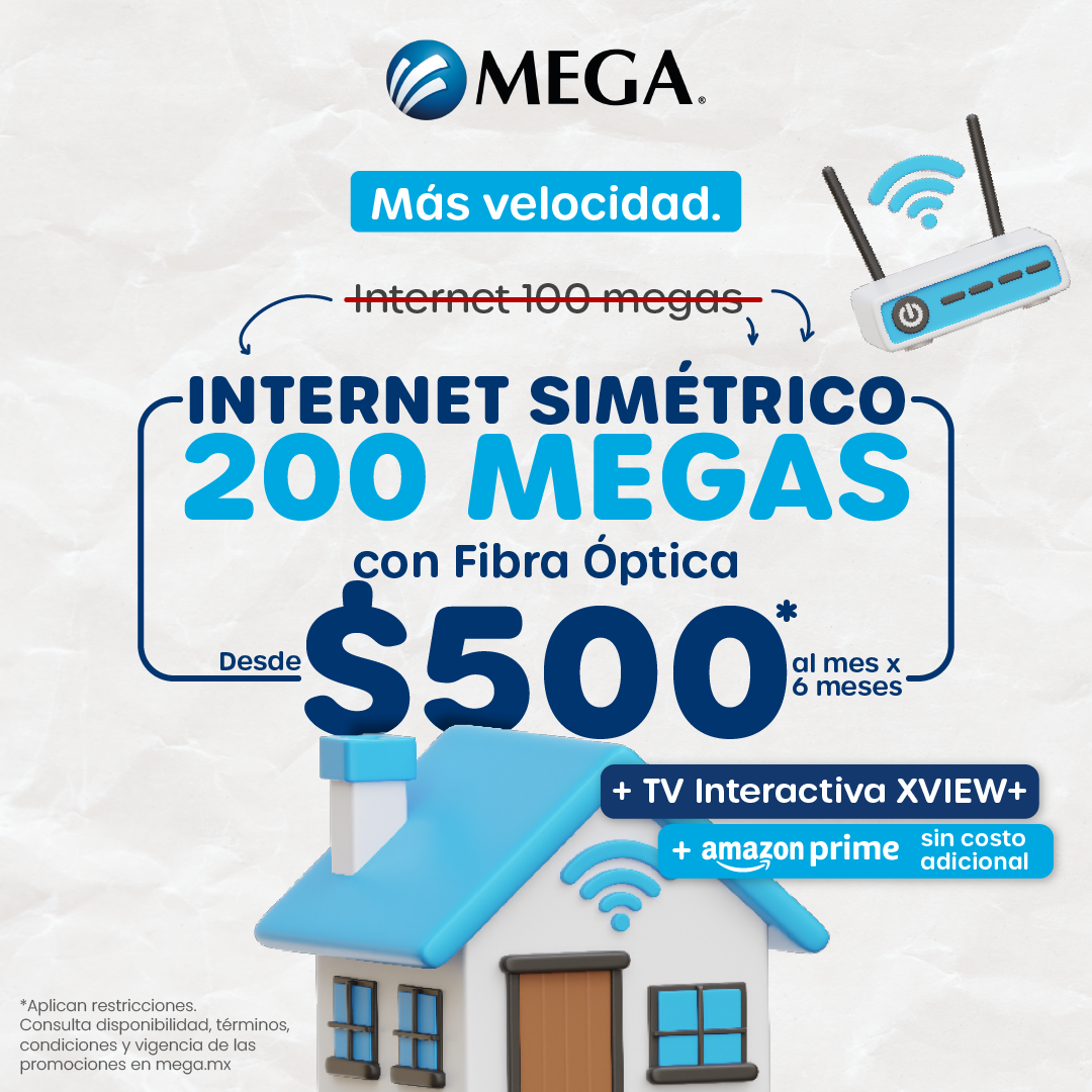 Megacable, Conectamos tu vida Facebook ad
