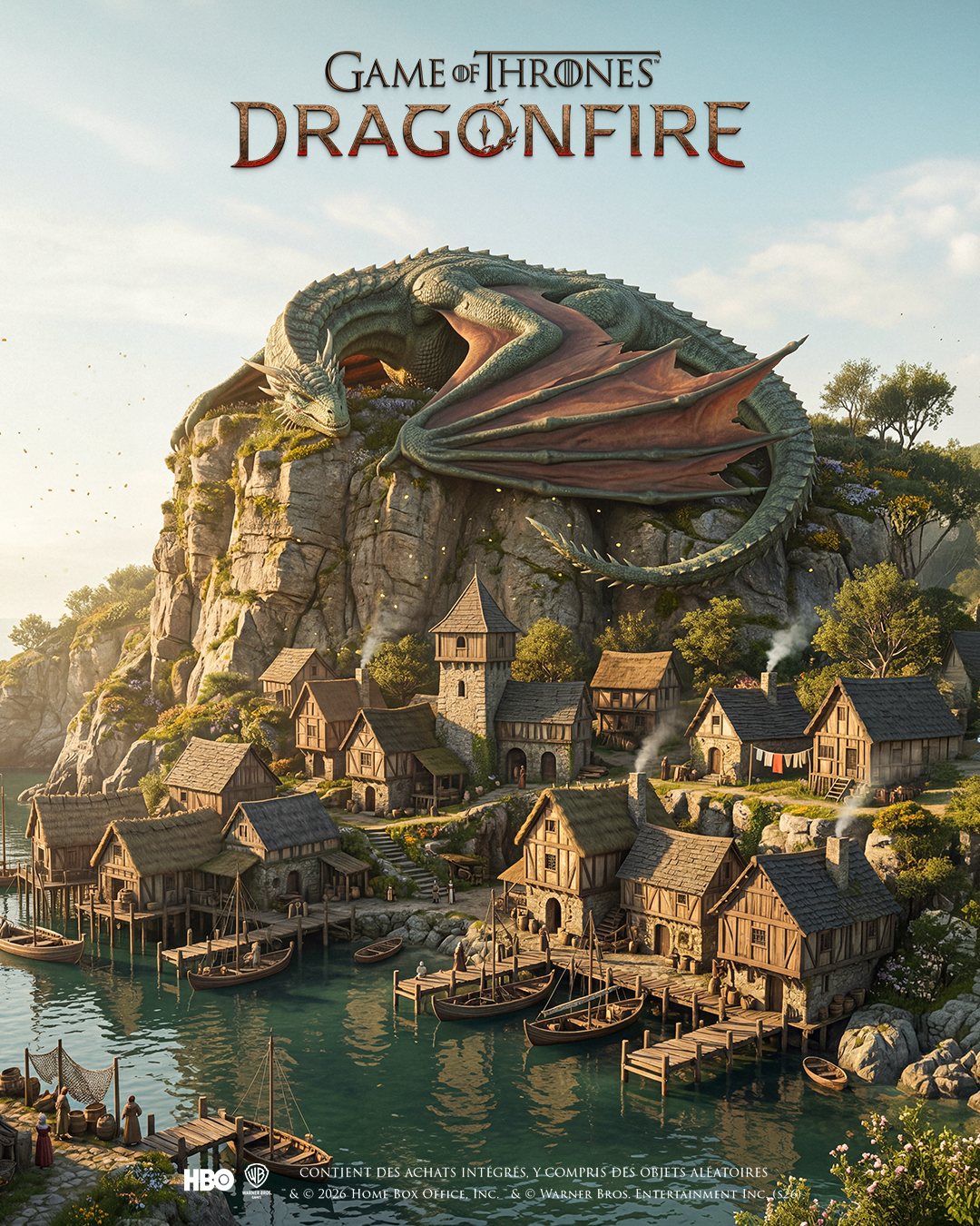 Game of Thrones: Dragonfire Facebook ad