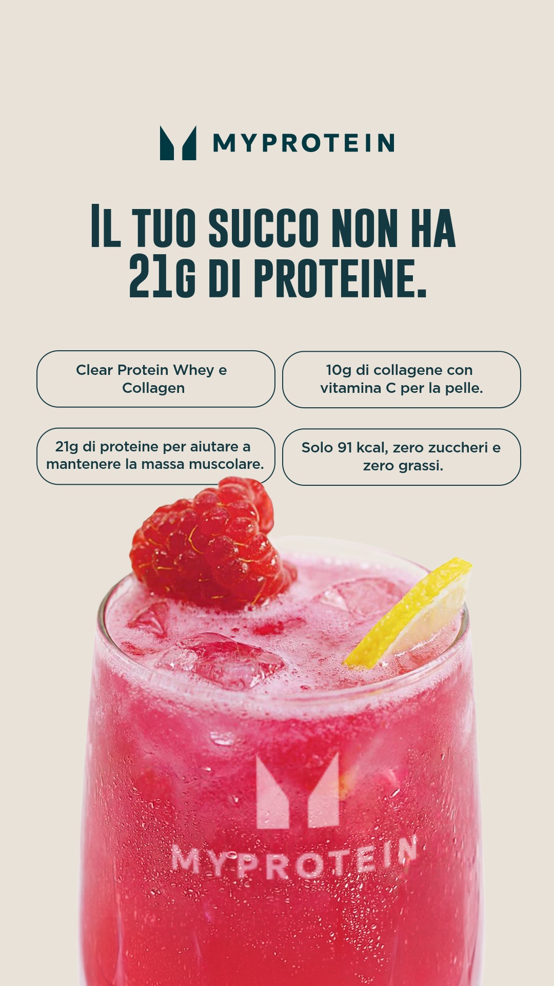 Myprotein Facebook ad