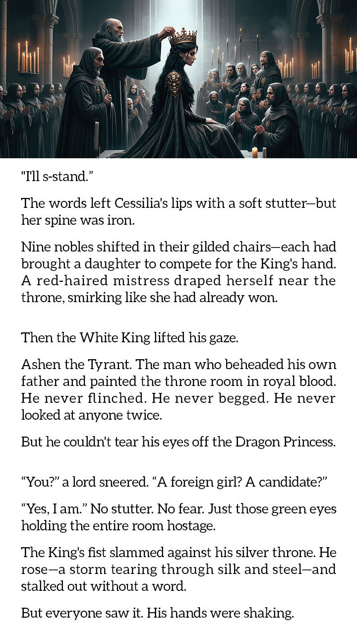 Perfect Luna Facebook ad: reading the uncensored version The White King's Favorite