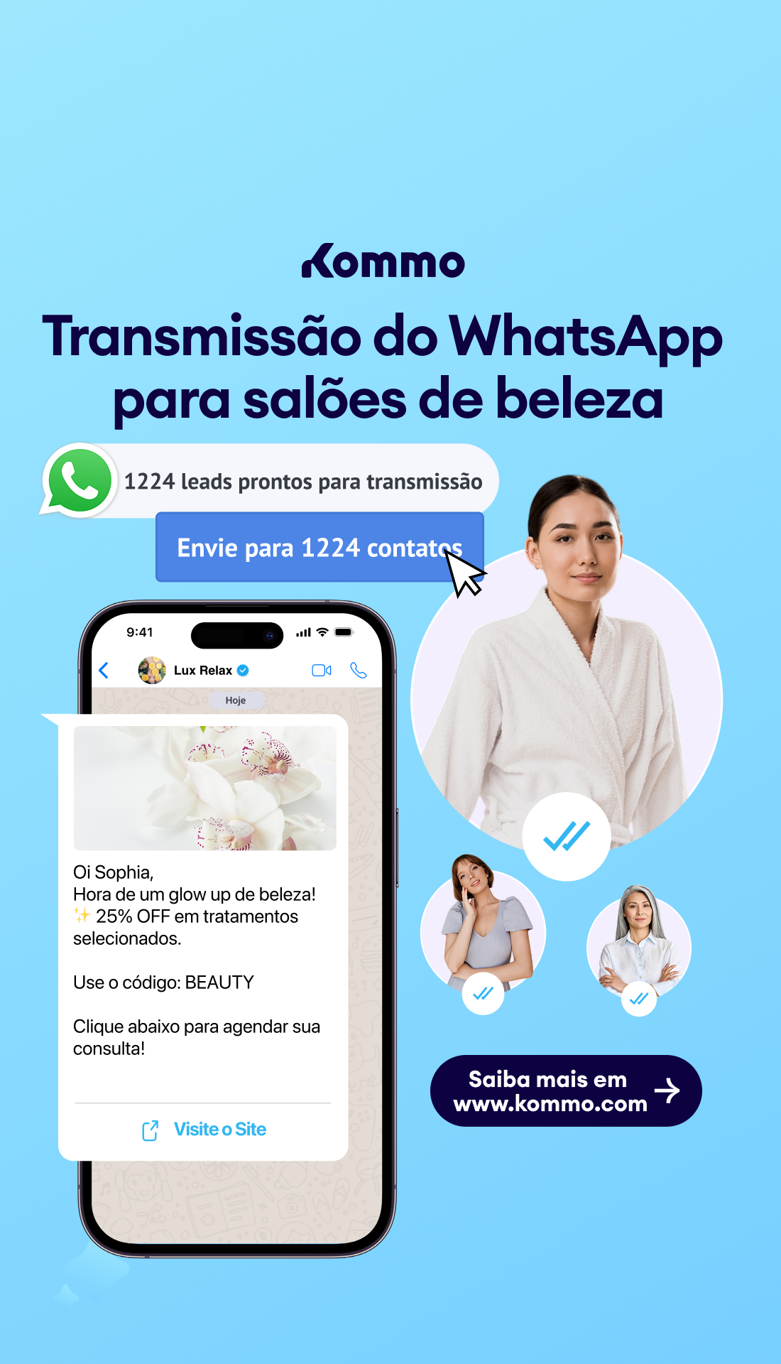 Kommo Brasil Facebook ad