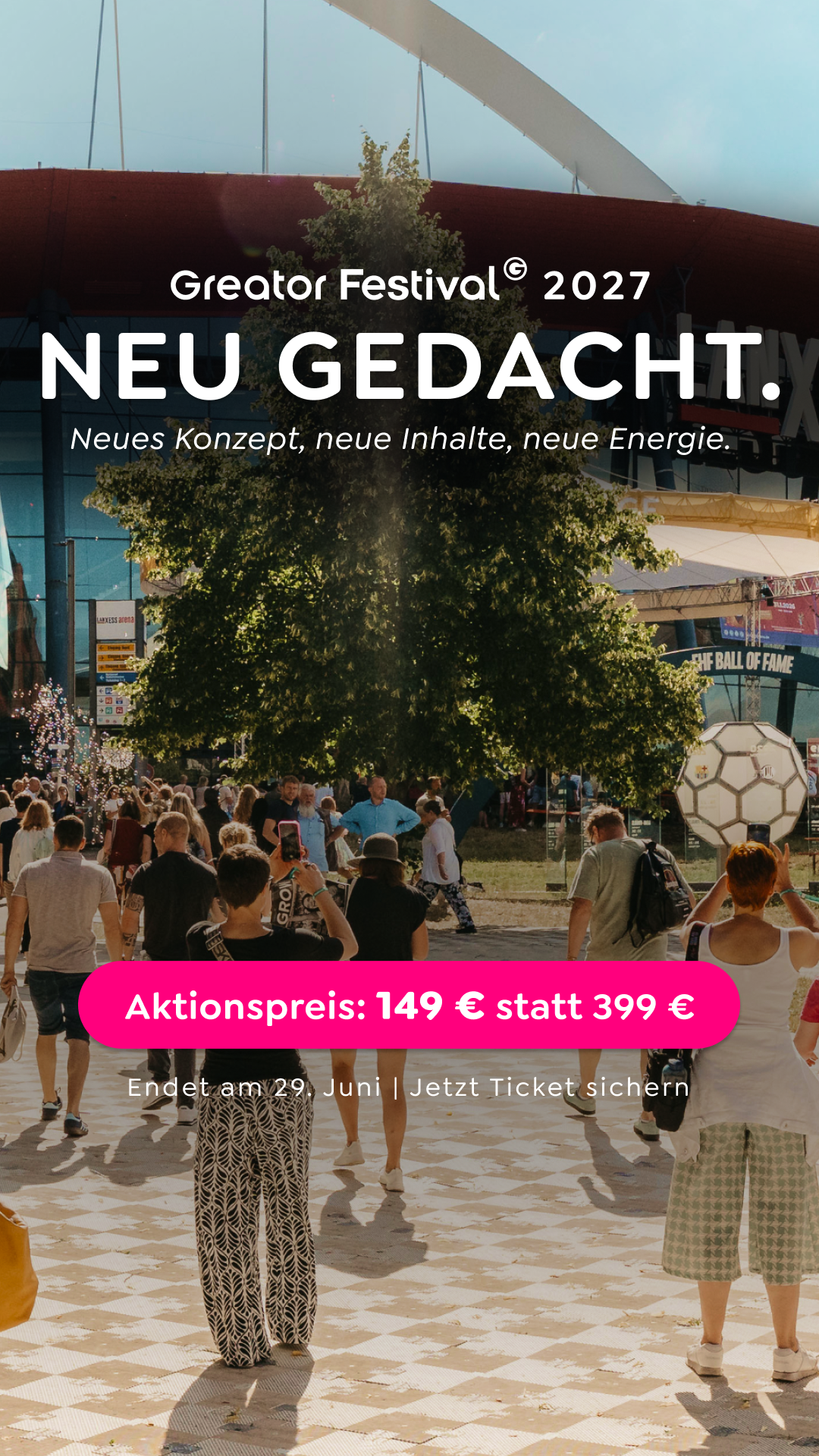 Greator Facebook ad