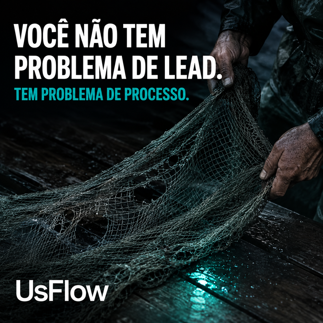 UsFlow Facebook ad: Fale com um especialista