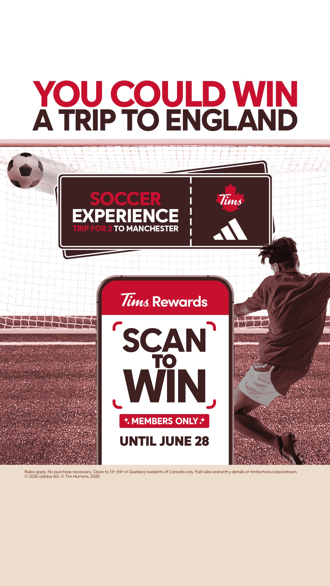 Tim Hortons Facebook ad