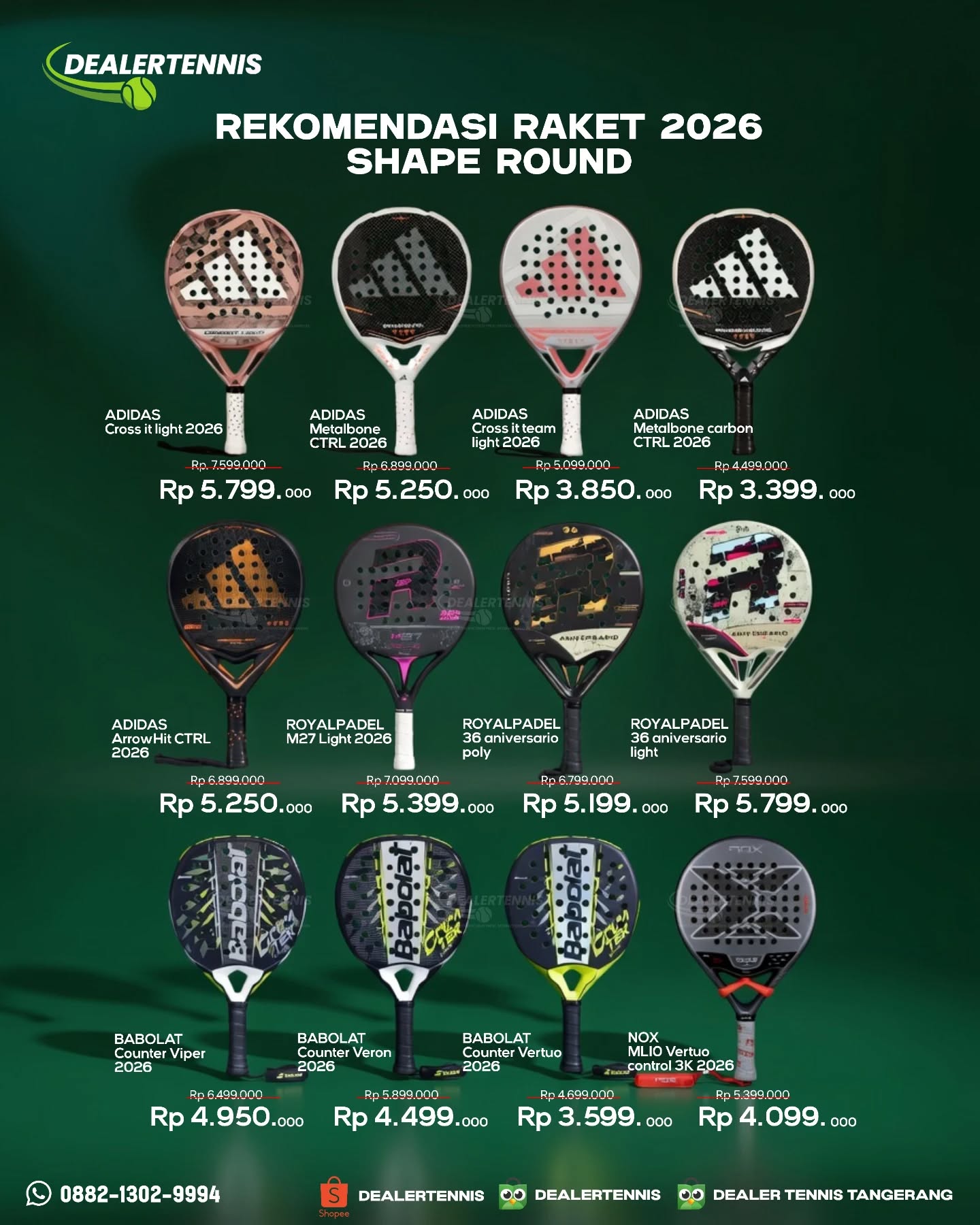 Dealertennis Facebook ad