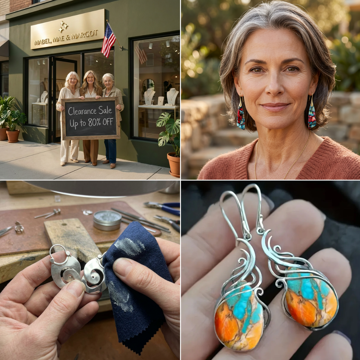 Jane, Joan & Judy Facebook ad: Final Farewell: Clearance Sale, Up to 80% Off
