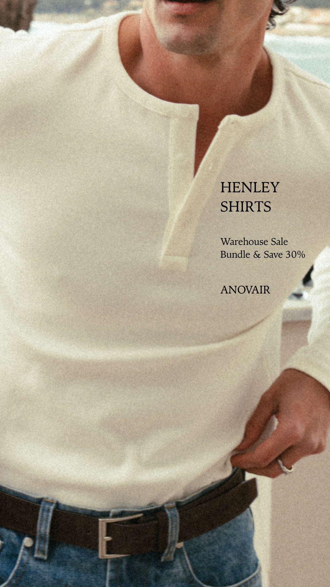 Anovair Facebook ad: Up to 50% Off