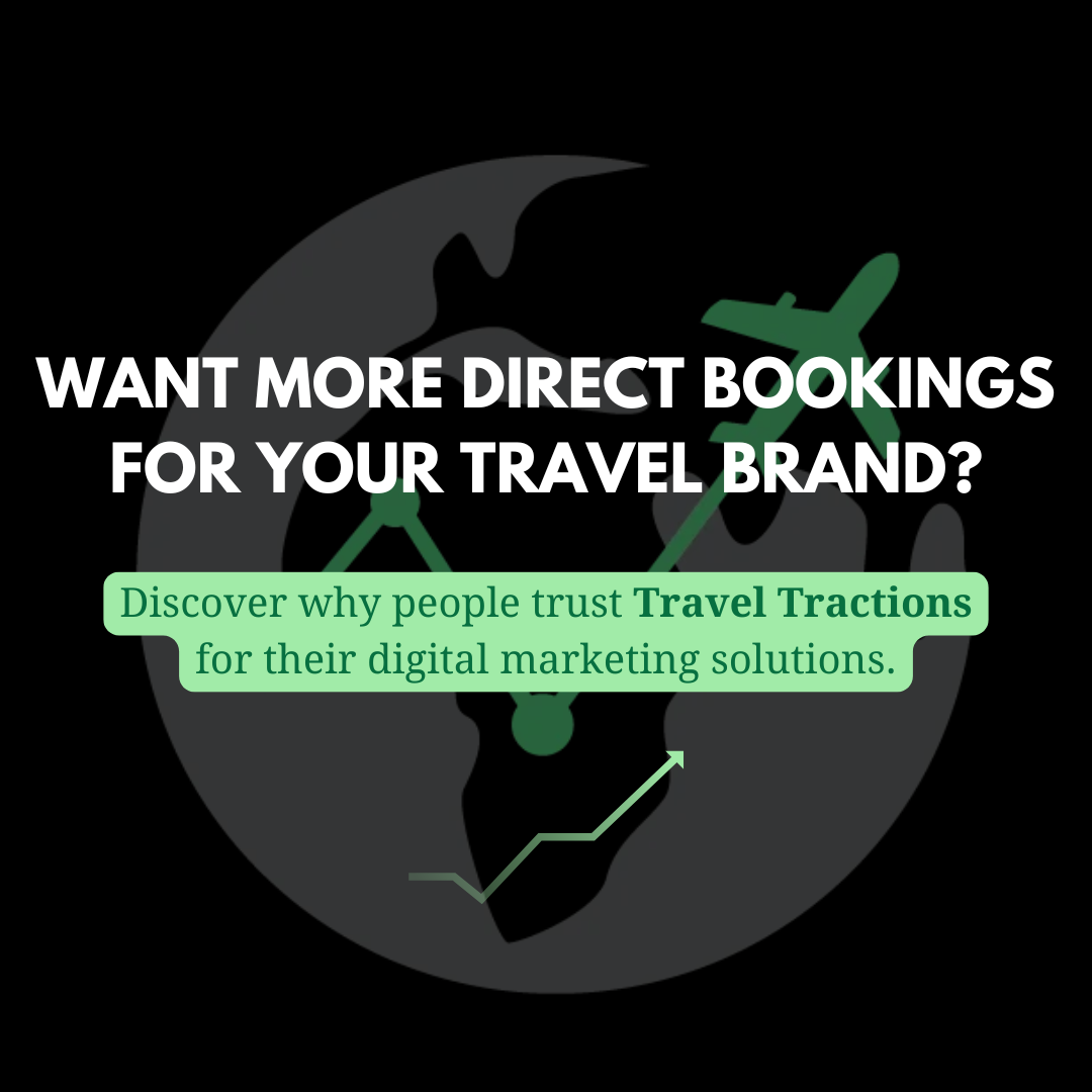 Travel Tractions Facebook ad: Stop guessing and take advise from real clients!
