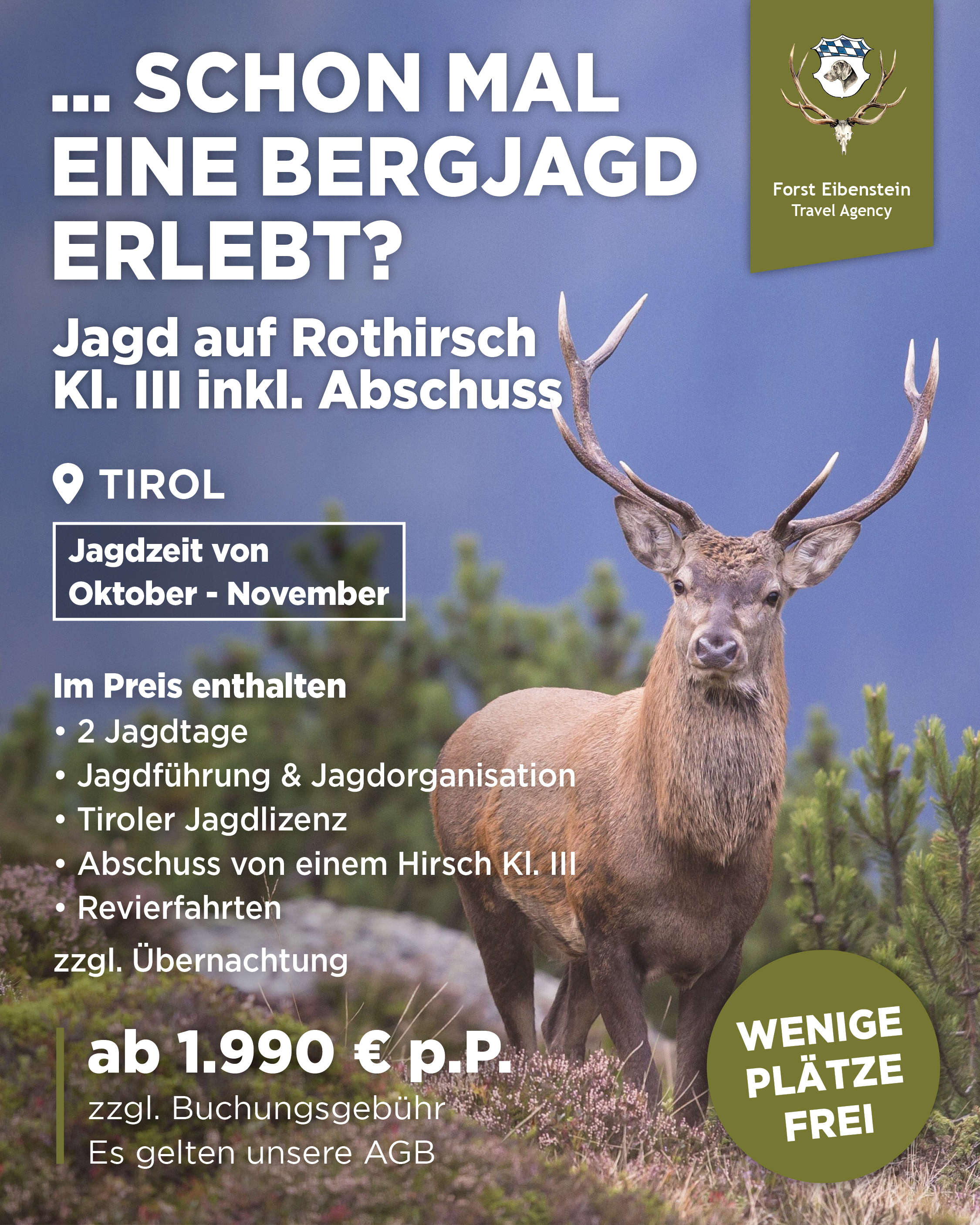 Forst Eibenstein Travel Agency Facebook ad