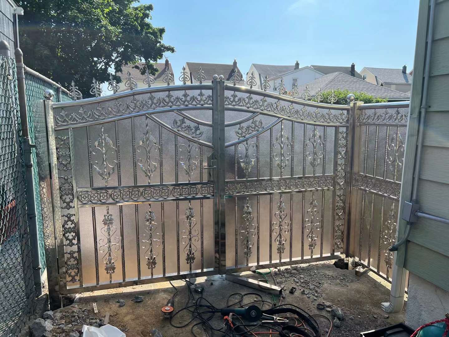 Tier One Steel Inc. Facebook ad: -Awning