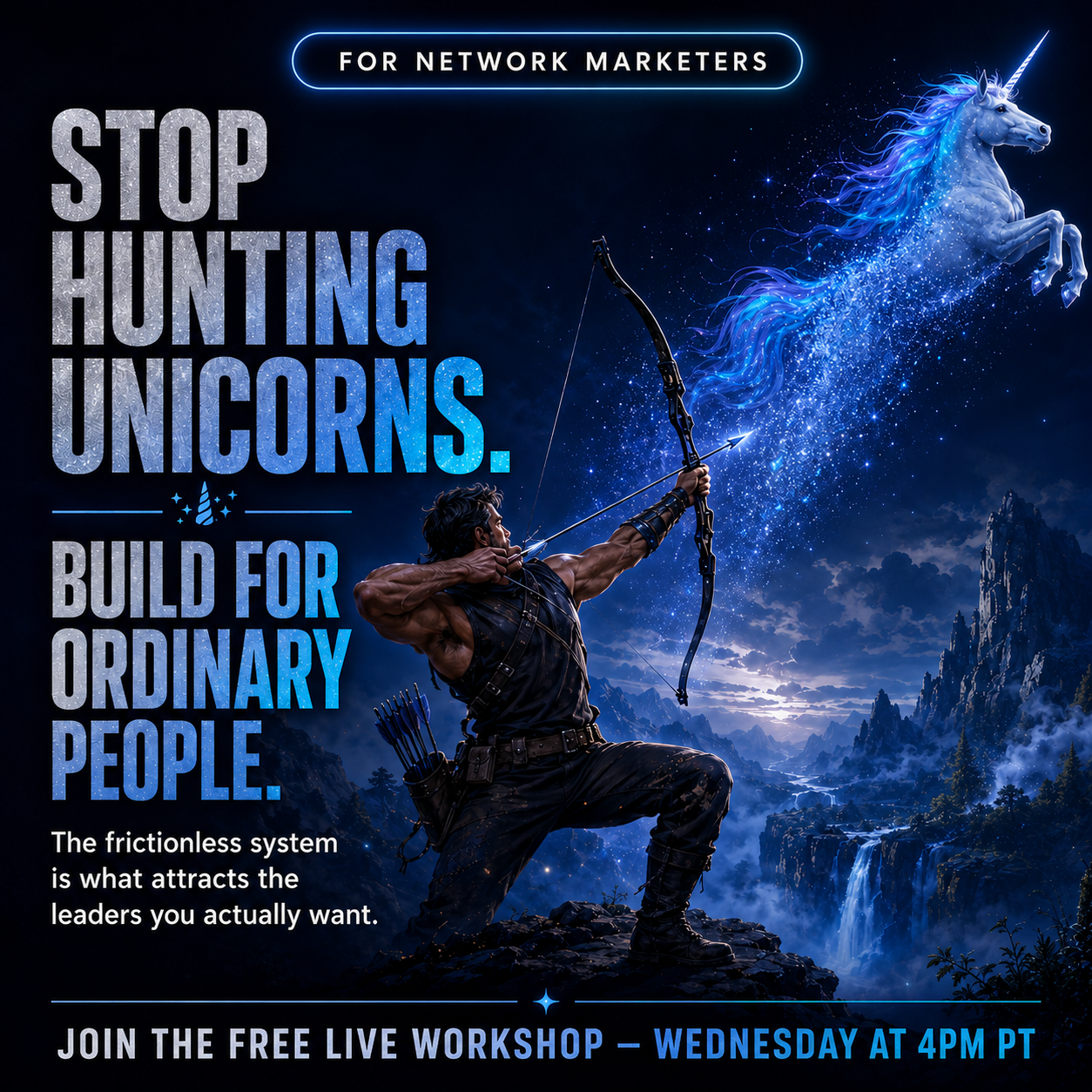 Attraction Marketing Facebook ad
