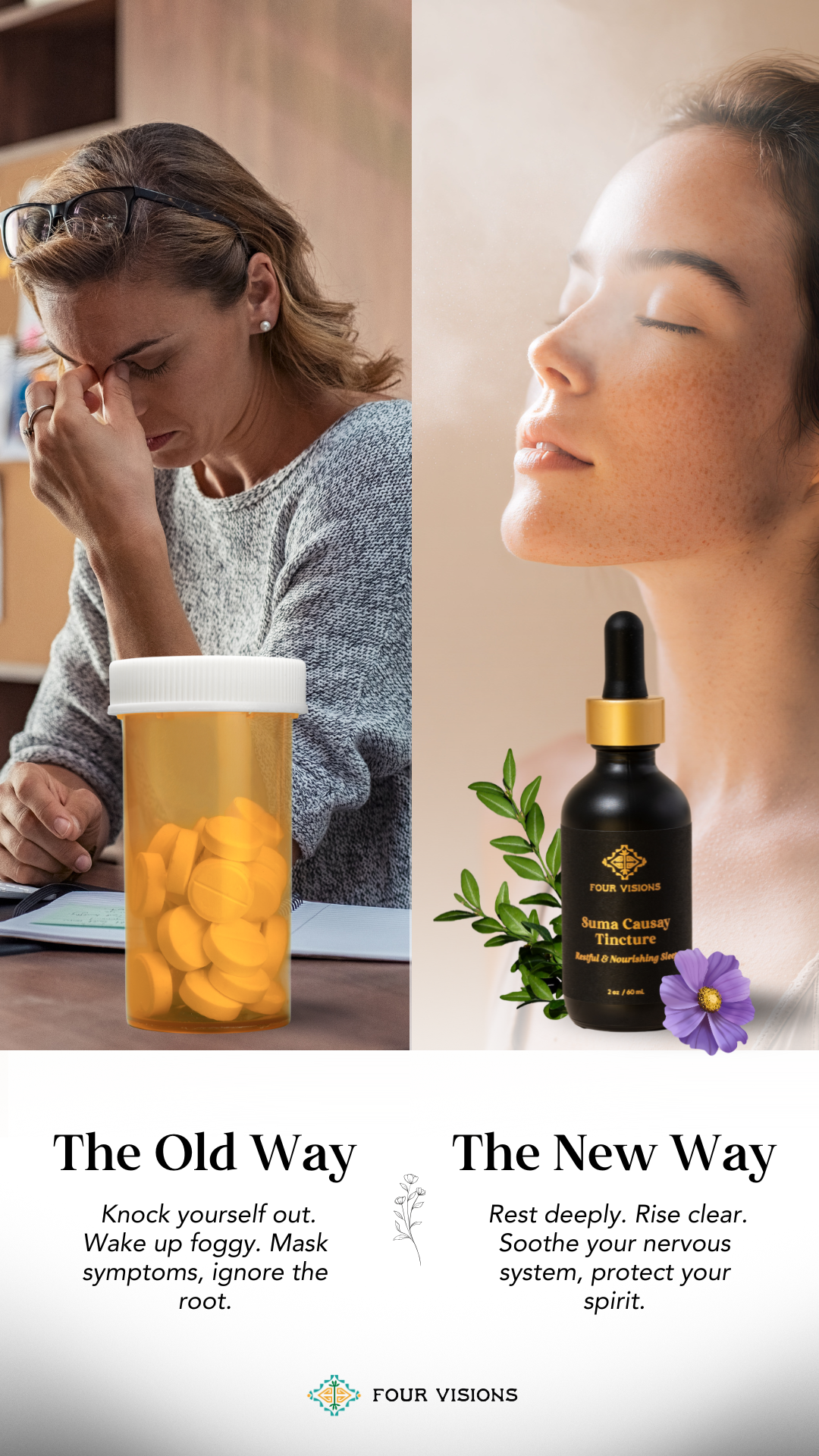 Four Visions Facebook ad