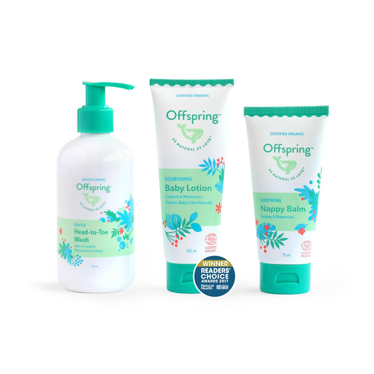 Offspring Singapore Facebook ad: Award-winning brand offering premium diapers and…