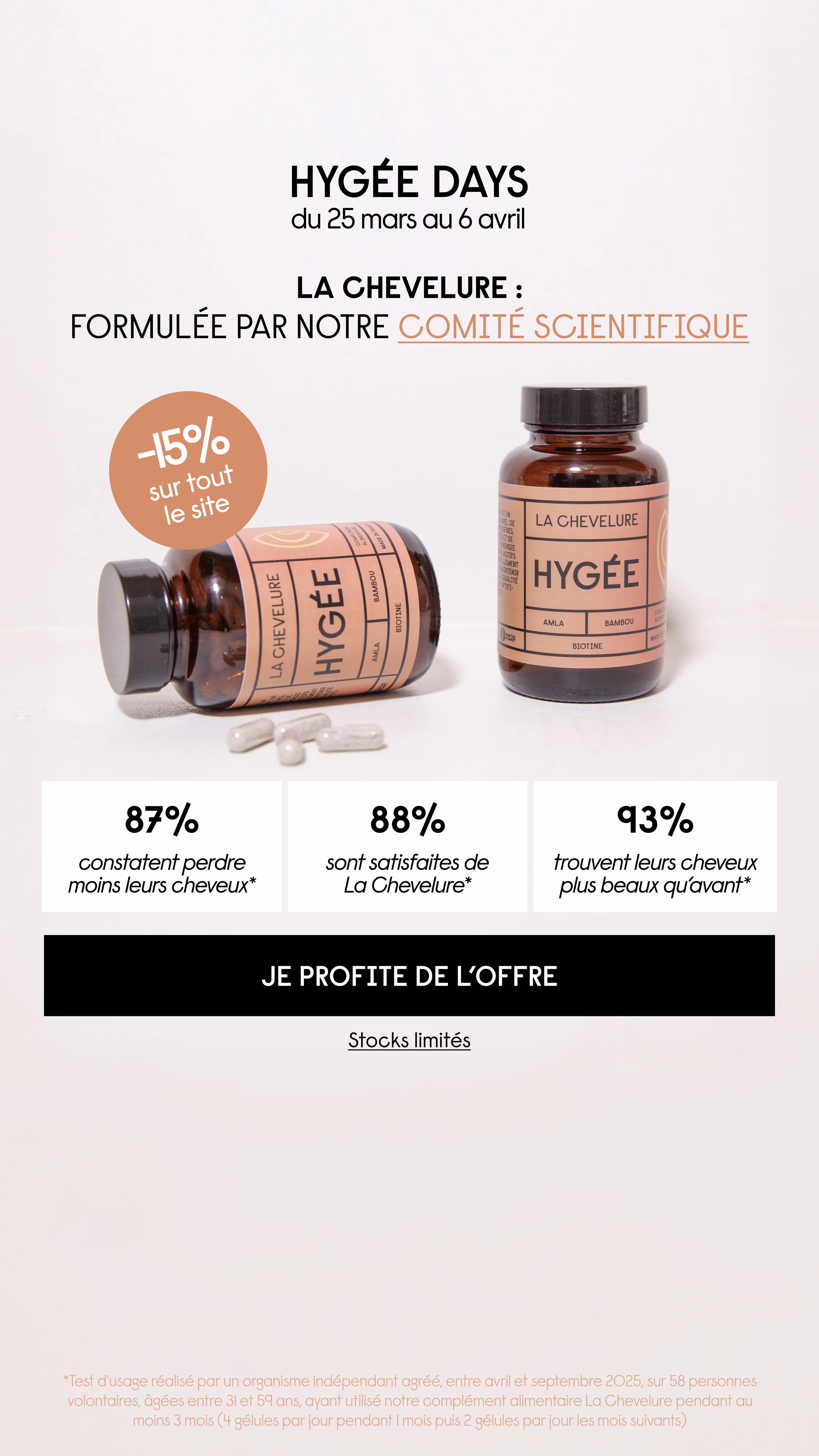 HYGÉE Facebook ad