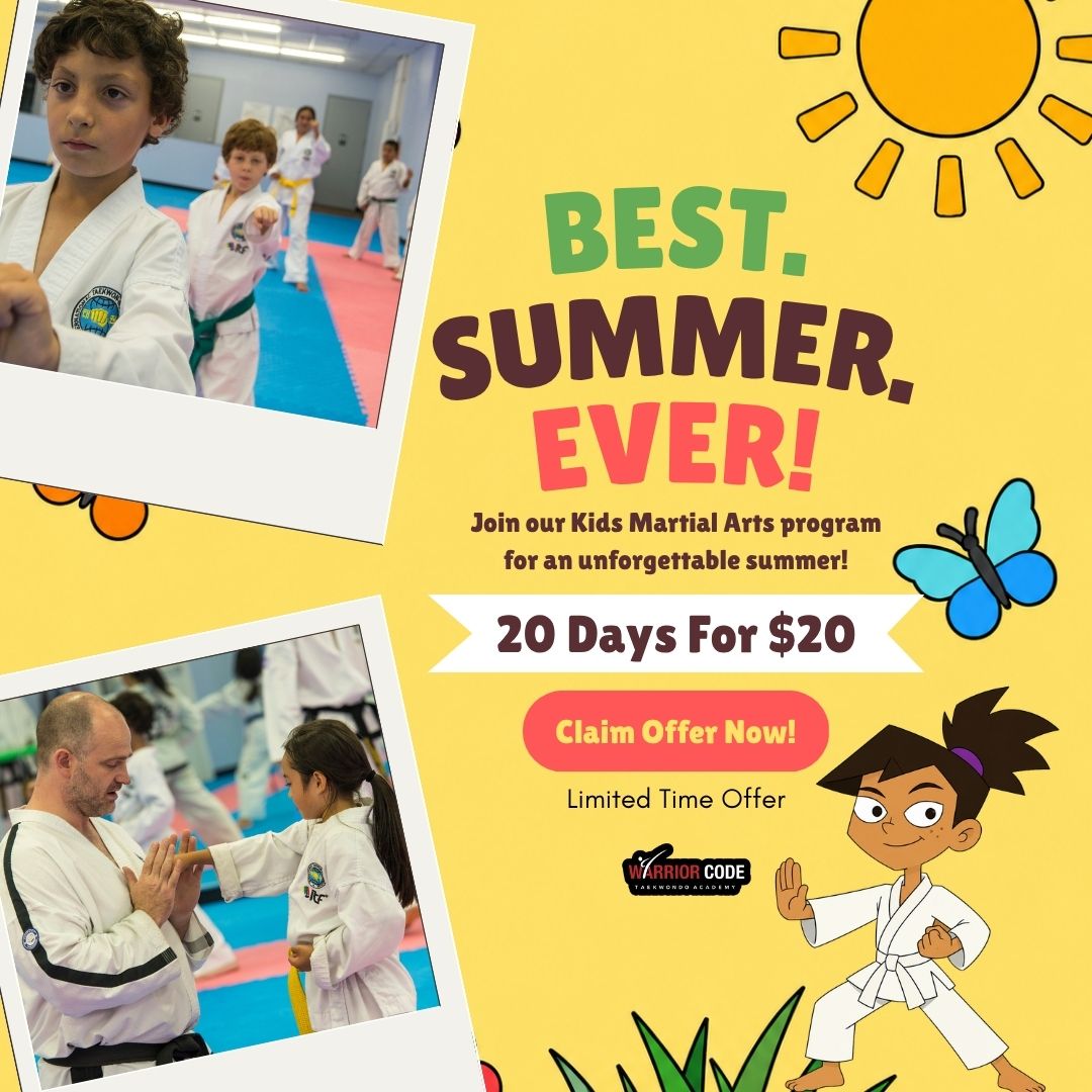 Warrior Code Taekwon-Do Academy Facebook ad