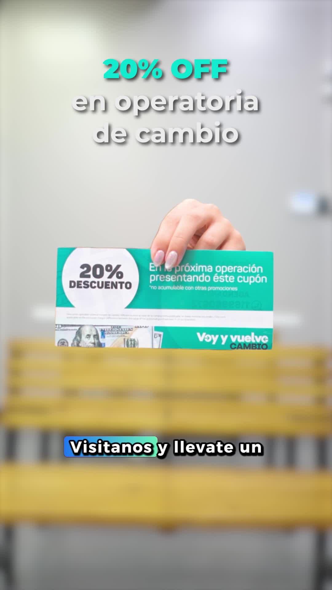 Voy y Vuelvo Facebook ad from May 14, 2025