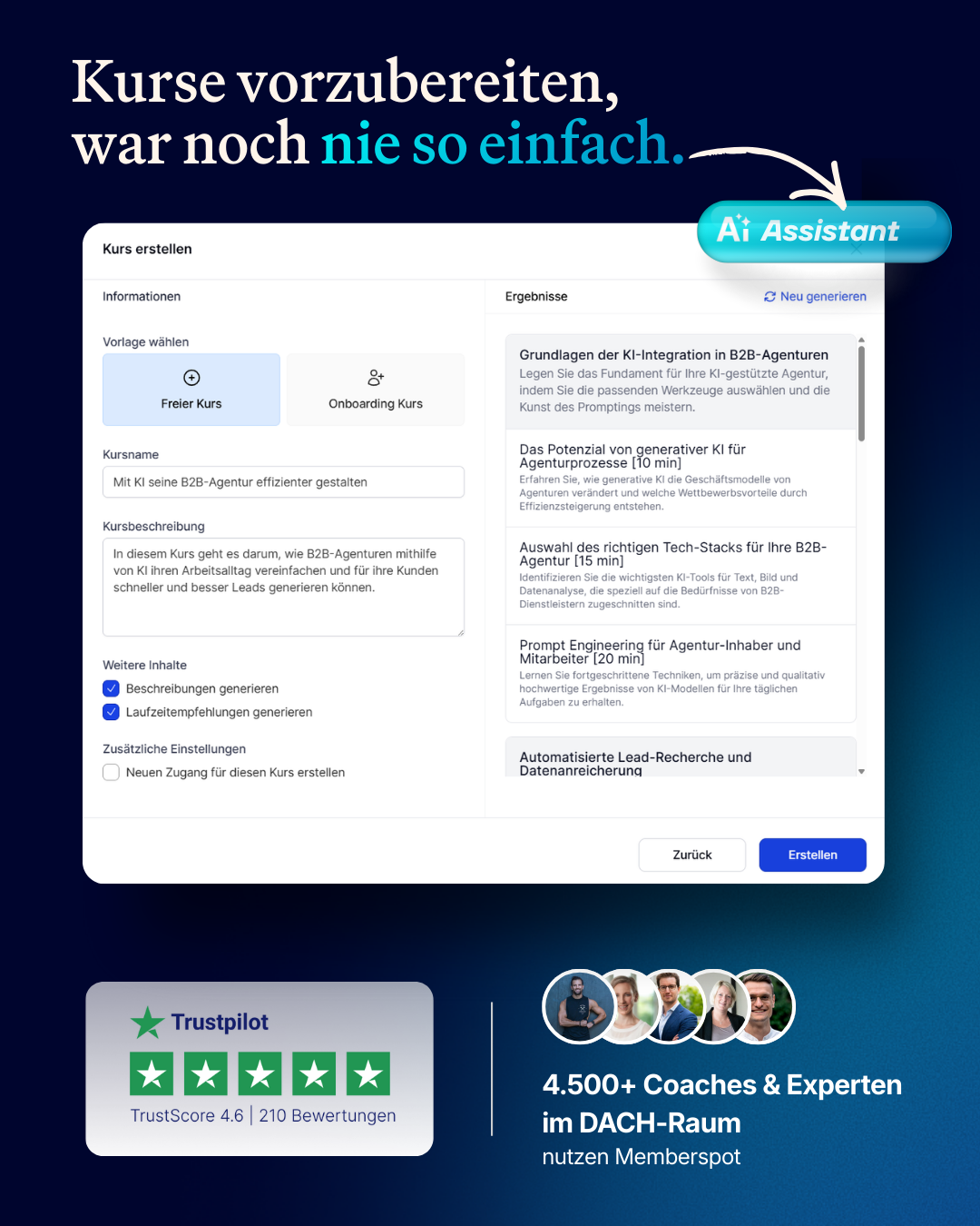 Memberspot GmbH Facebook ad