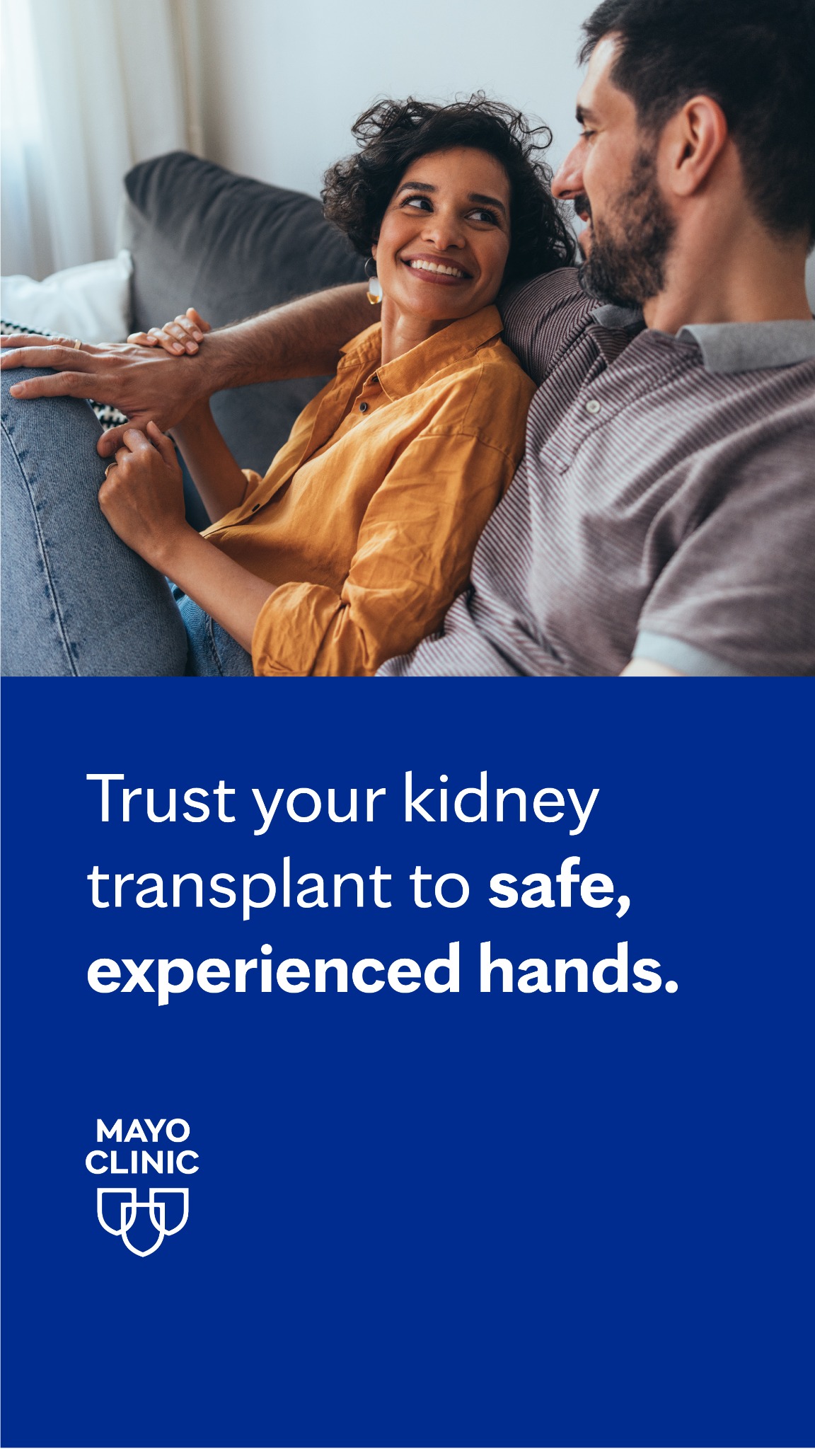 Transplantation at Mayo Clinic Facebook ad