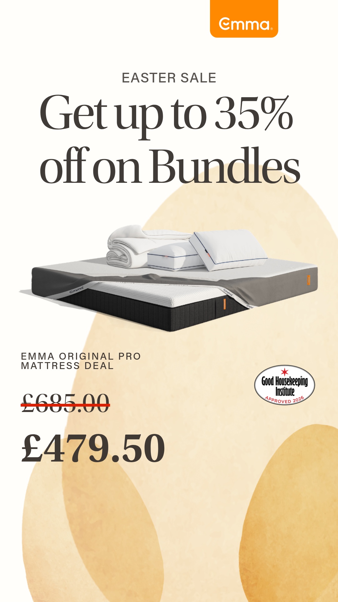 Emma Sleep UK Facebook ad