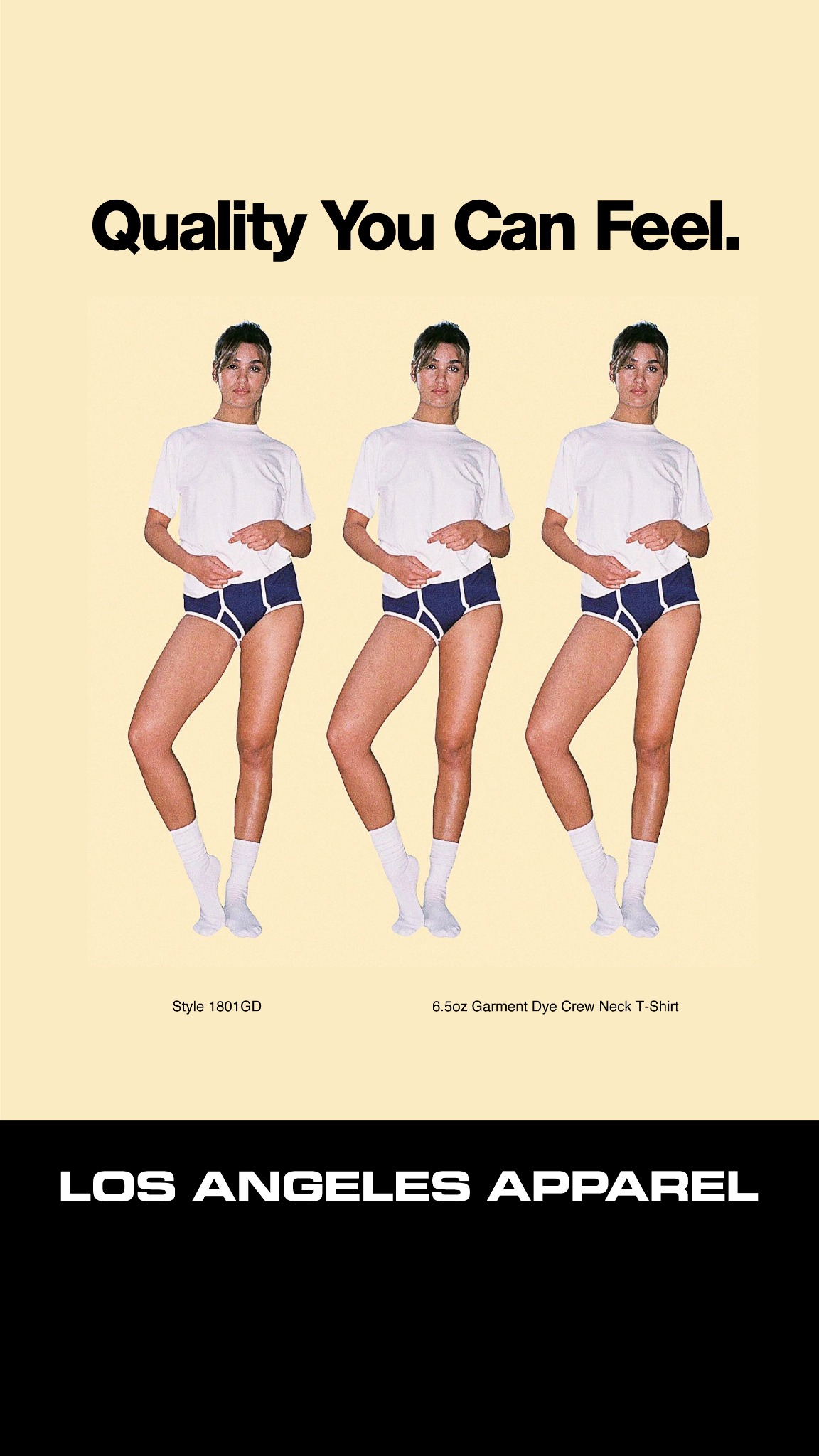 Los Angeles Apparel Facebook ad