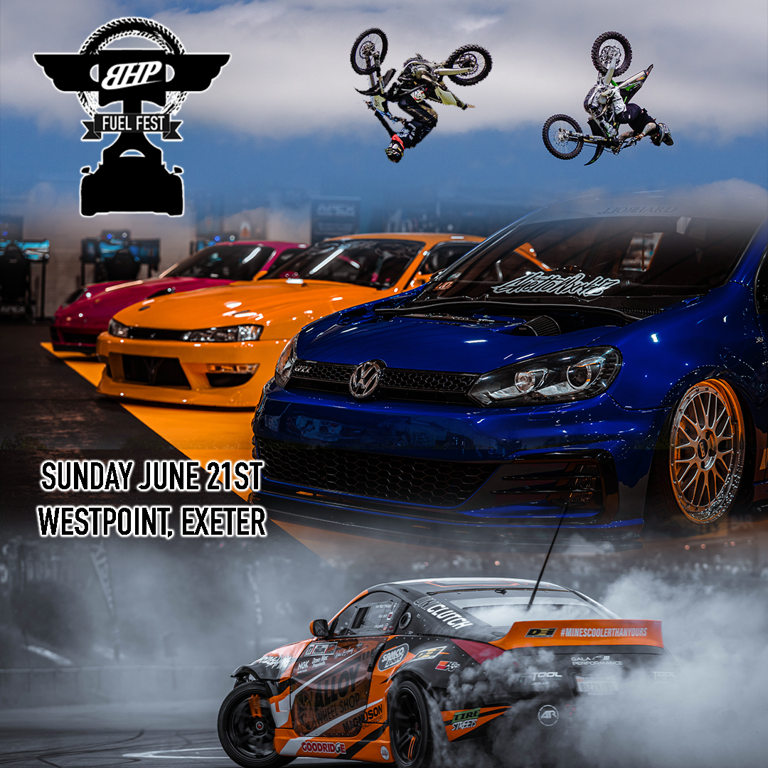 BHP Fuel Fest Facebook ad: SW England's Biggest Car Show!
