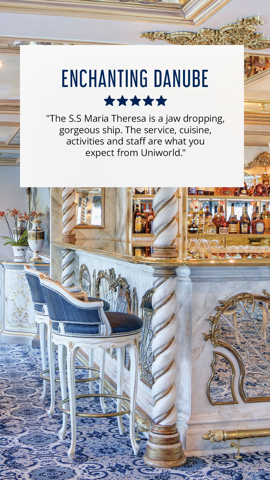 Uniworld Boutique River Cruises Facebook ad
