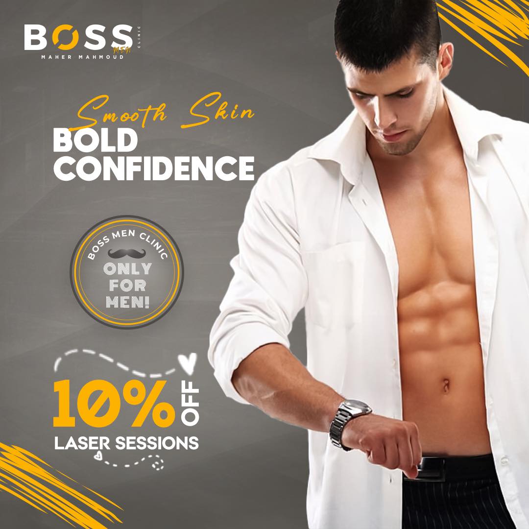 BossMen Clinic Facebook ad