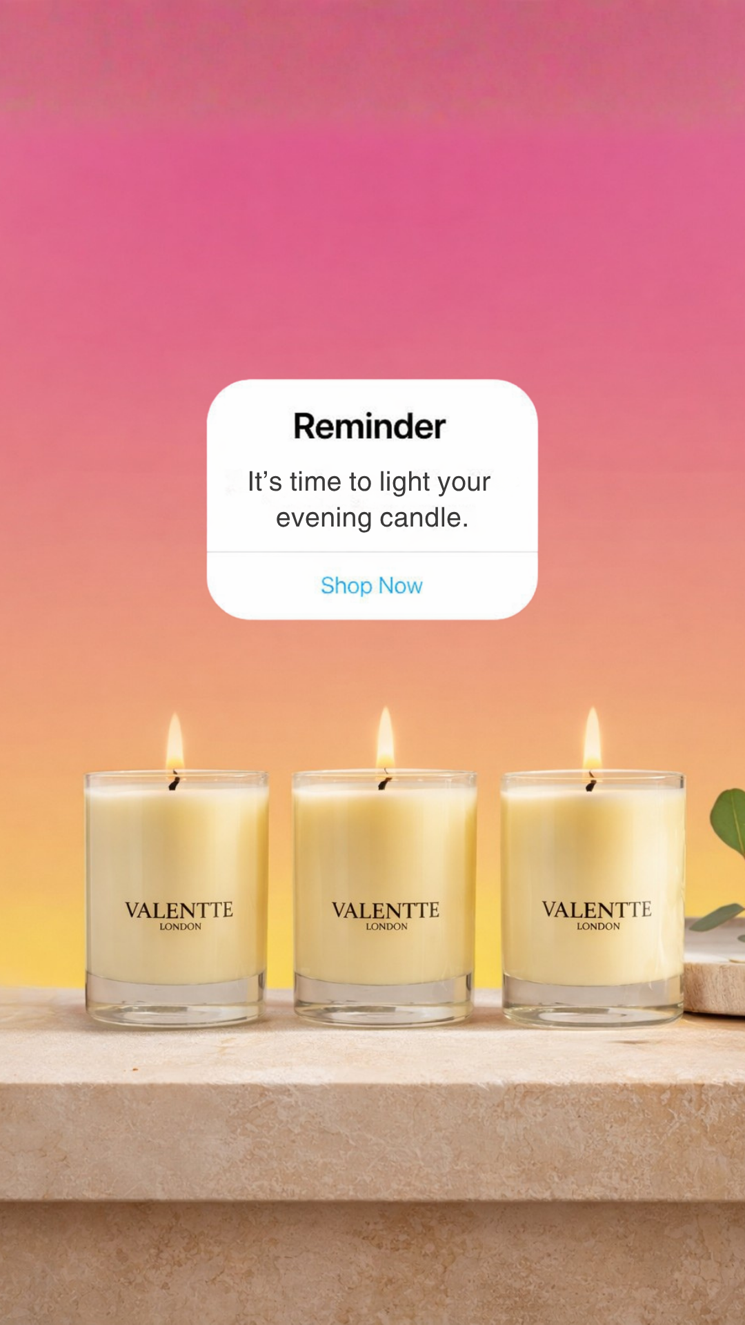 Valentte Facebook ad